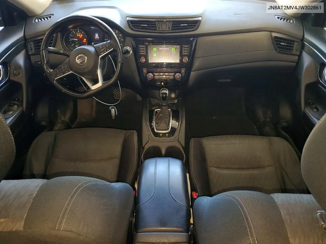 2018 Nissan Rogue Sv VIN: JN8AT2MV4JW302861 Lot: 56593896