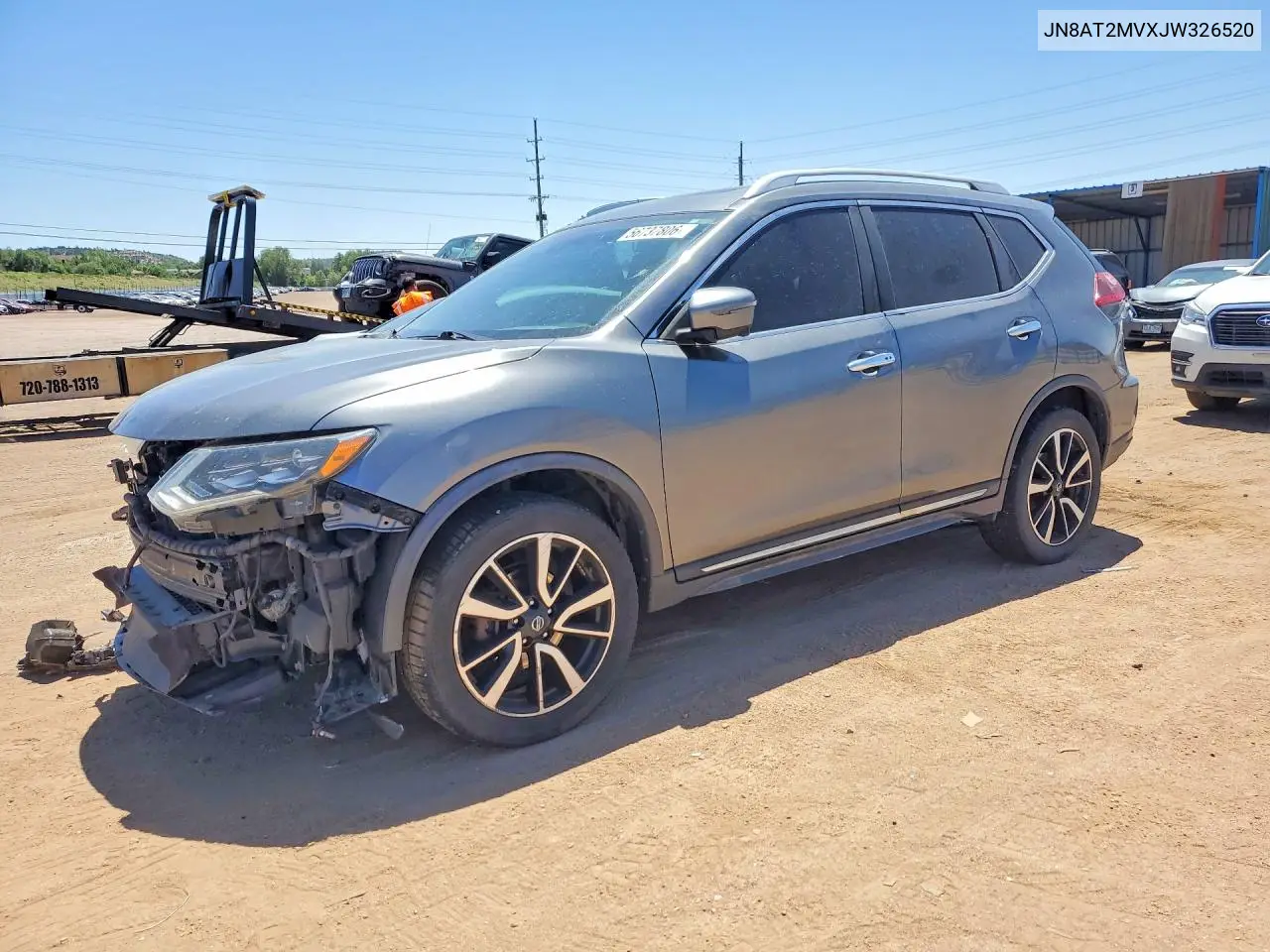 JN8AT2MVXJW326520 2018 Nissan Rogue Sl
