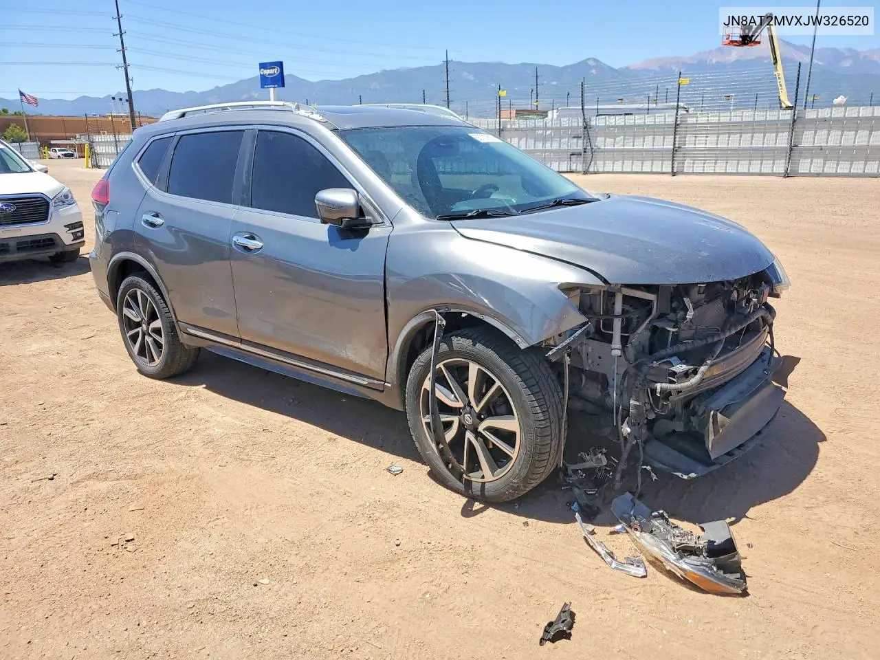 JN8AT2MVXJW326520 2018 Nissan Rogue Sl