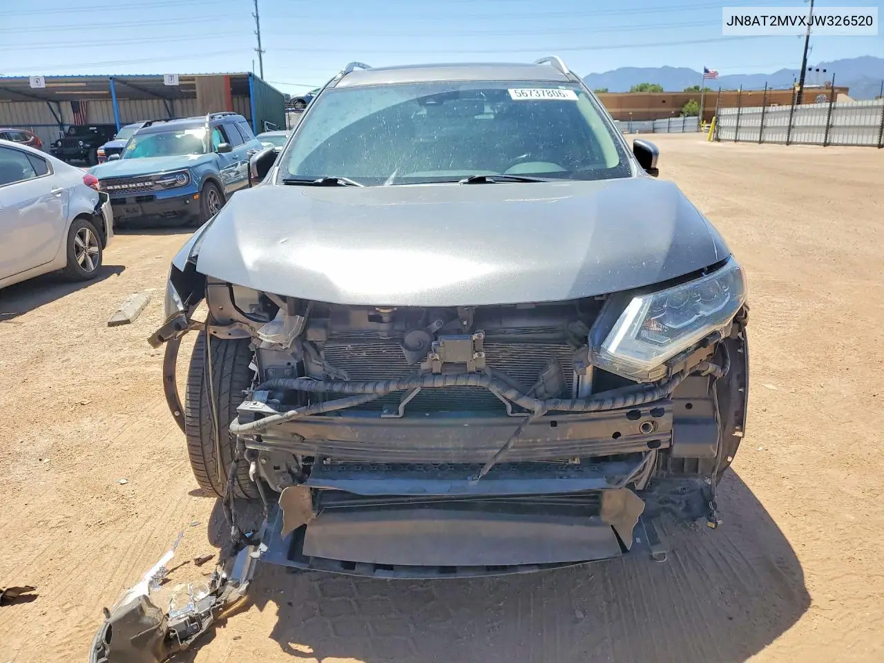 JN8AT2MVXJW326520 2018 Nissan Rogue Sl