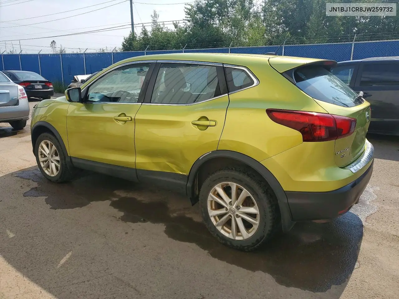 2018 Nissan Qashqai VIN: JN1BJ1CR8JW259732 Lot: 60356306