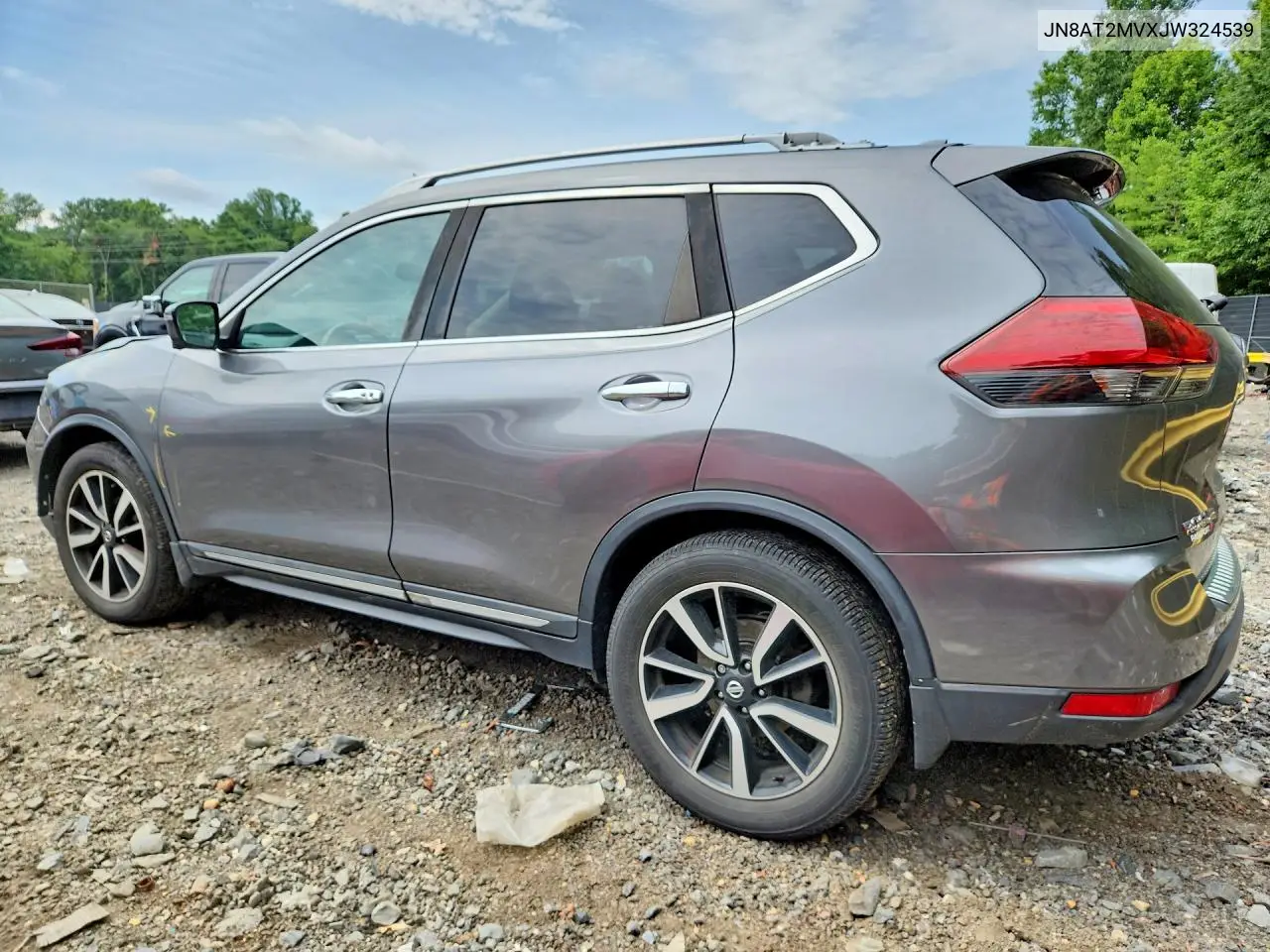 2018 Nissan Rogue Sl VIN: JN8AT2MVXJW324539 Lot: 61718096
