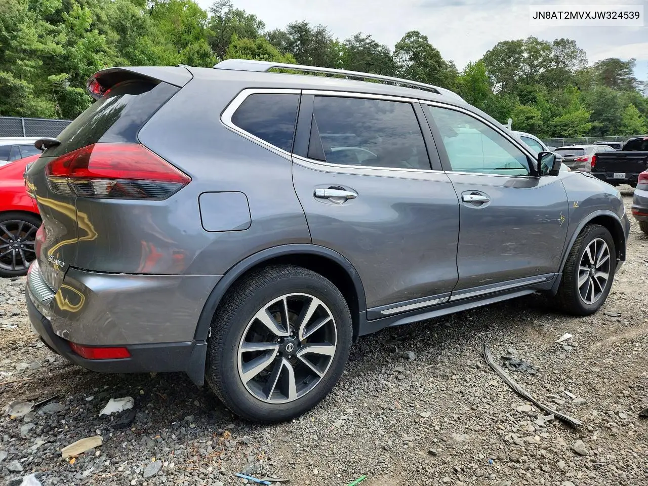 2018 Nissan Rogue Sl VIN: JN8AT2MVXJW324539 Lot: 61718096