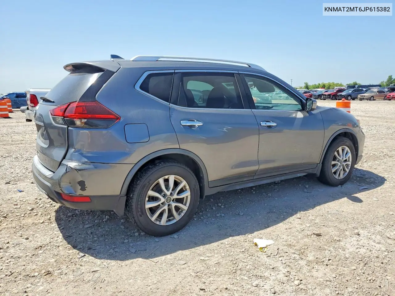 2018 Nissan Rogue Sv VIN: KNMAT2MT6JP615382 Lot: 61796246