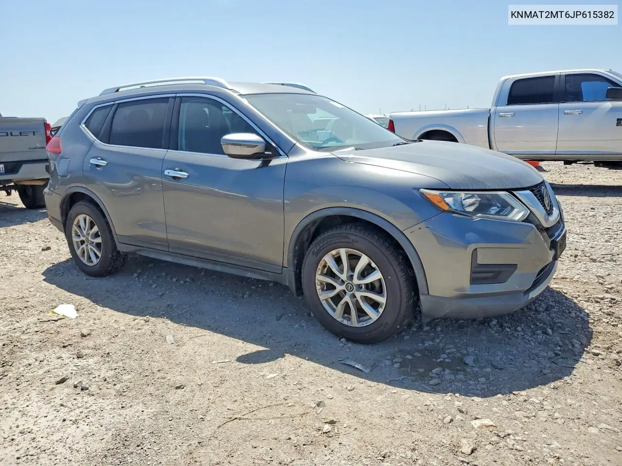 2018 Nissan Rogue Sv VIN: KNMAT2MT6JP615382 Lot: 61796246