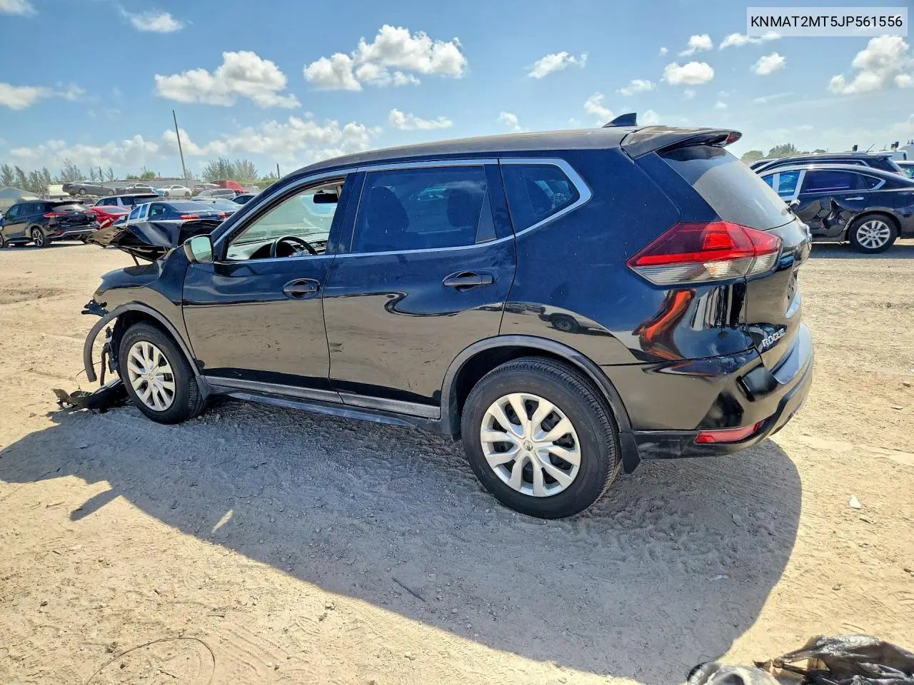 2018 Nissan Rogue S VIN: KNMAT2MT5JP561556 Lot: 61907076