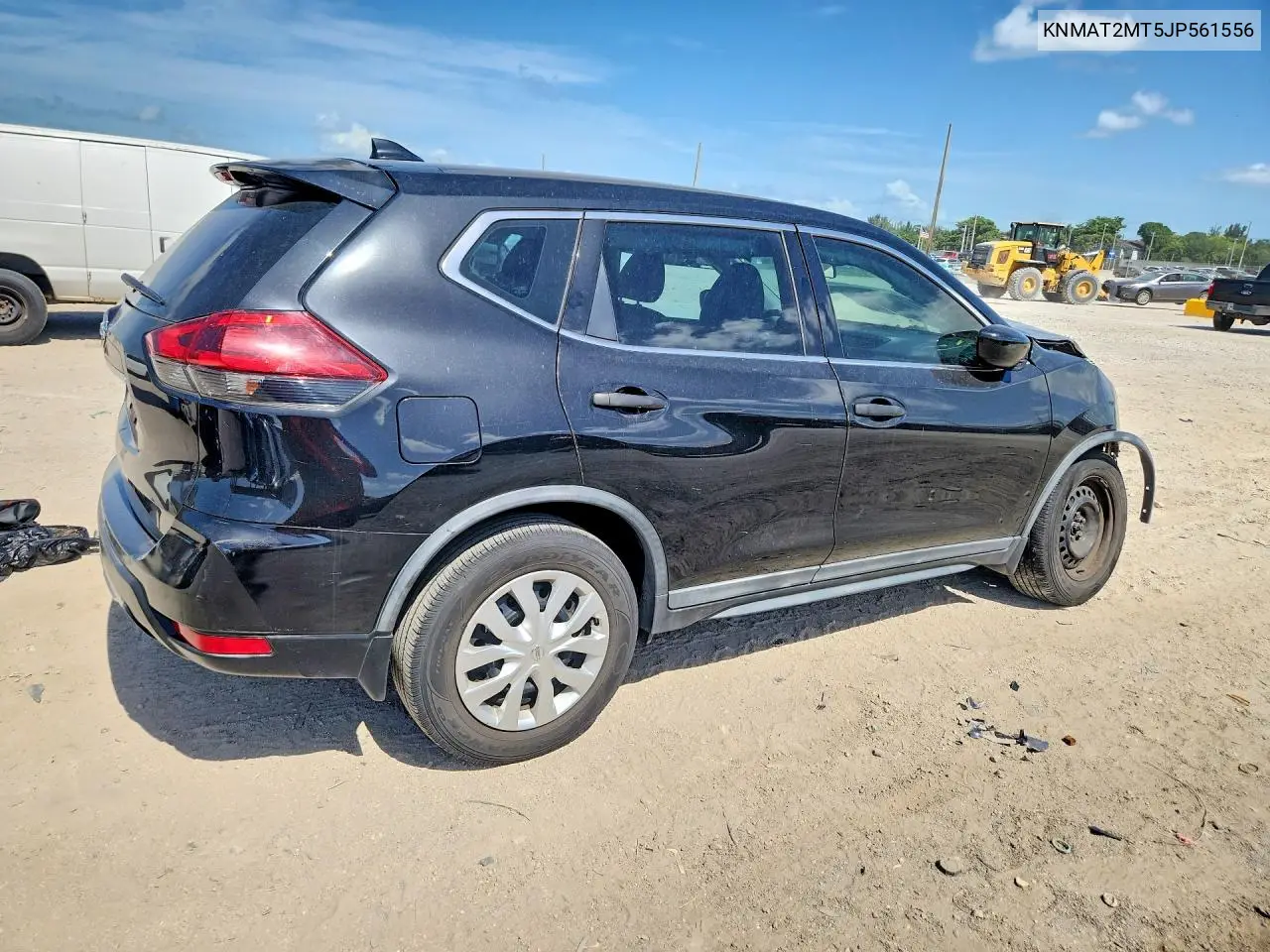 2018 Nissan Rogue S VIN: KNMAT2MT5JP561556 Lot: 61907076