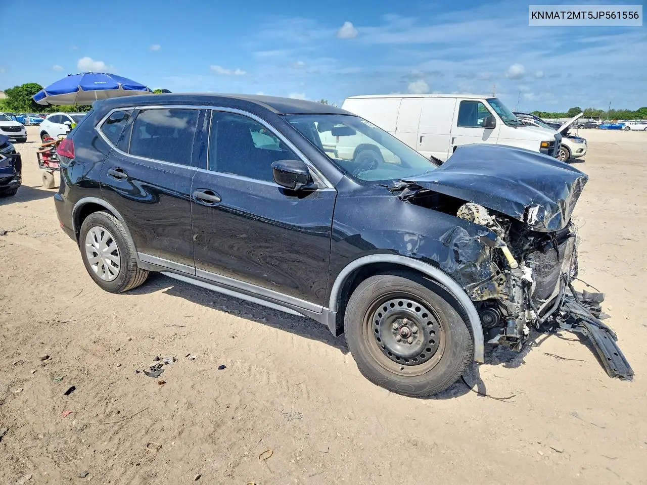 2018 Nissan Rogue S VIN: KNMAT2MT5JP561556 Lot: 61907076