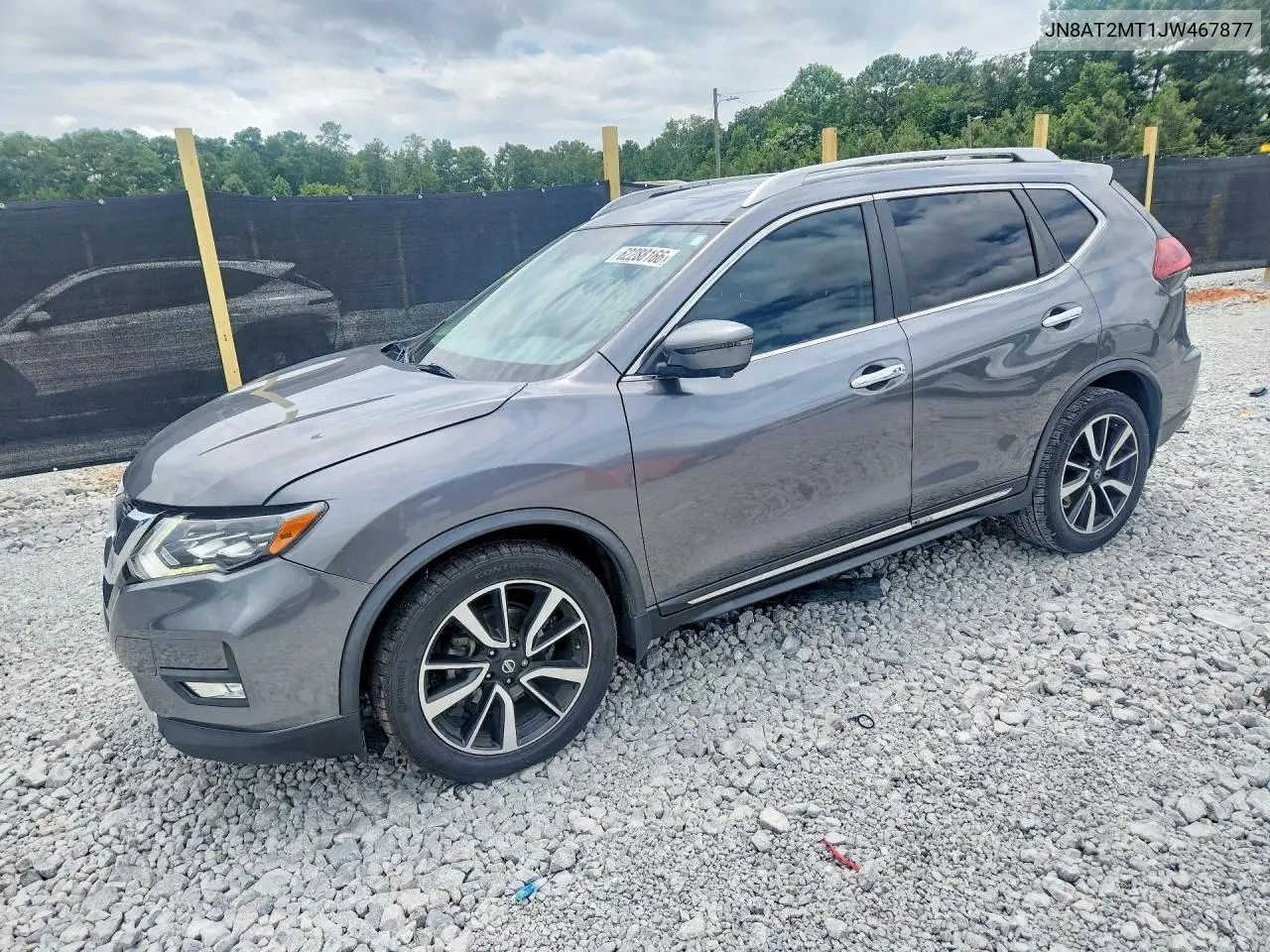 2018 Nissan Rogue Sl VIN: JN8AT2MT1JW467877 Lot: 62288166