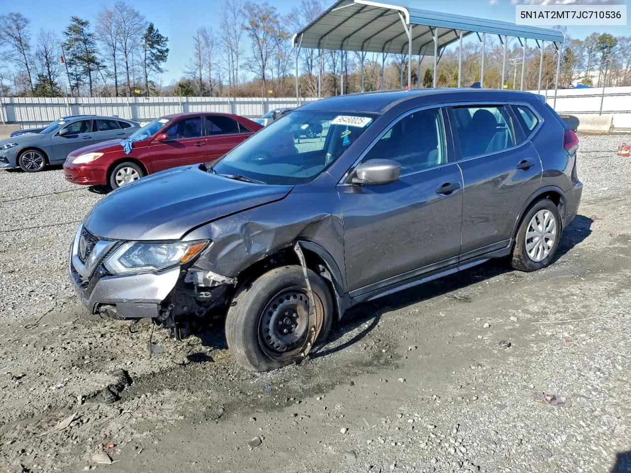 5N1AT2MT7JC710536 2018 Nissan Rogue S