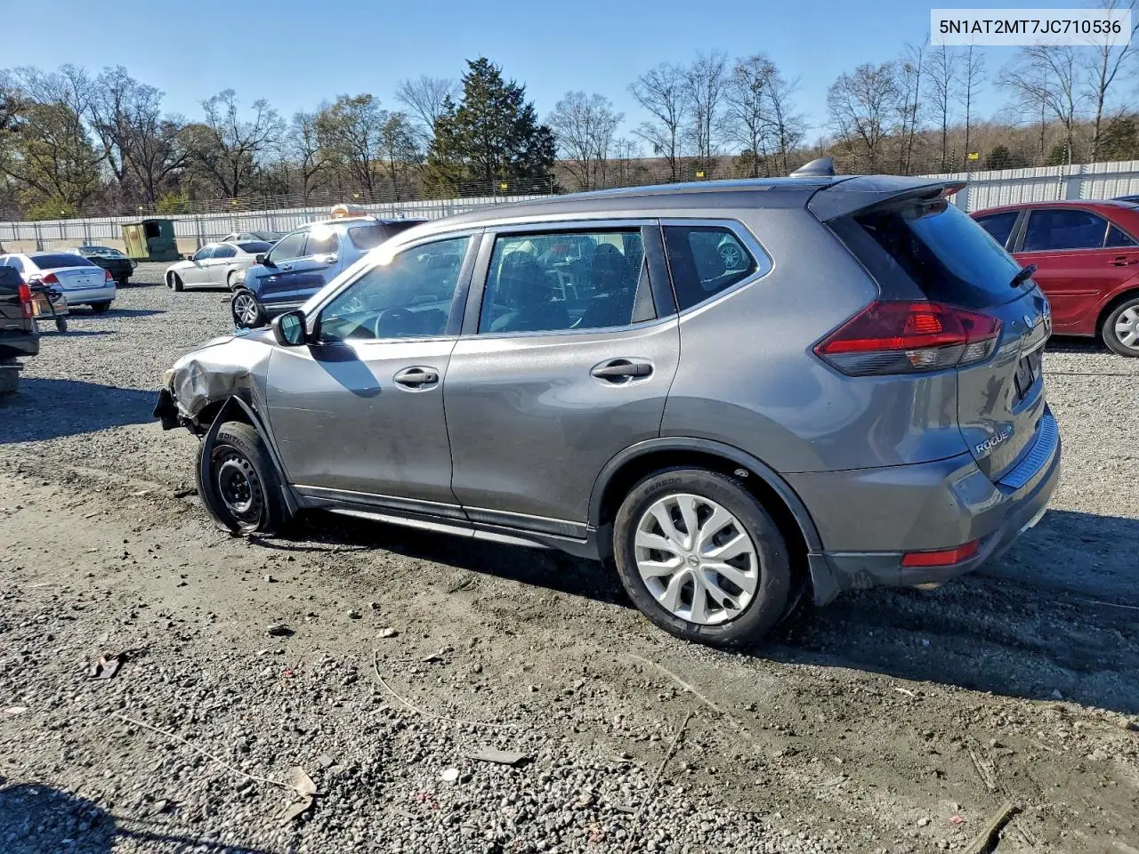 5N1AT2MT7JC710536 2018 Nissan Rogue S