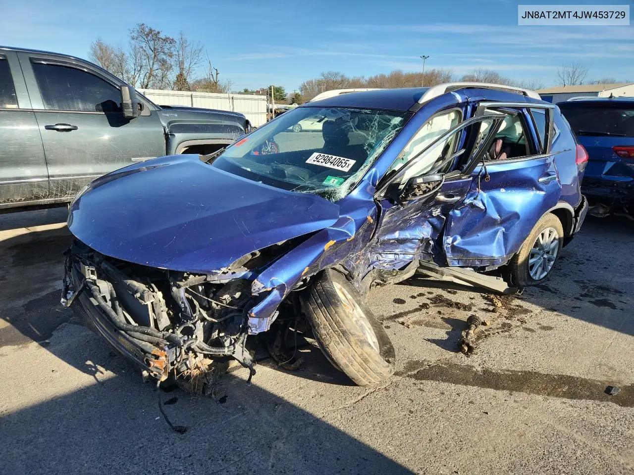 JN8AT2MT4JW453729 2018 Nissan Rogue S