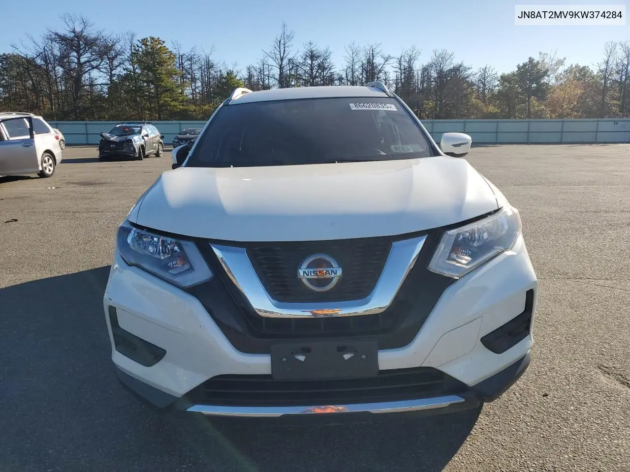 JN8AT2MV9KW374284 2019 Nissan Rogue S