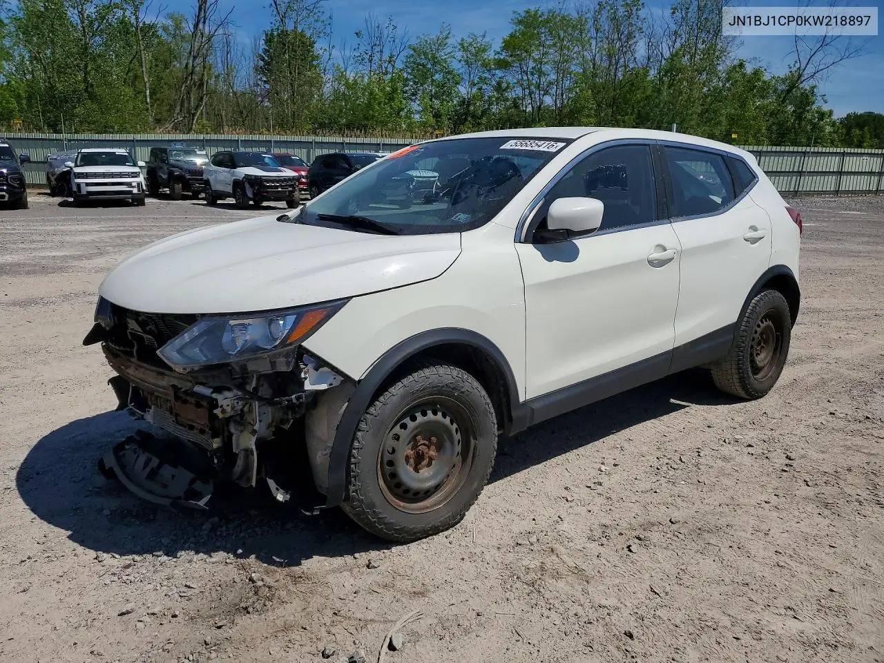 JN1BJ1CP0KW218897 2019 Nissan Rogue Sport S