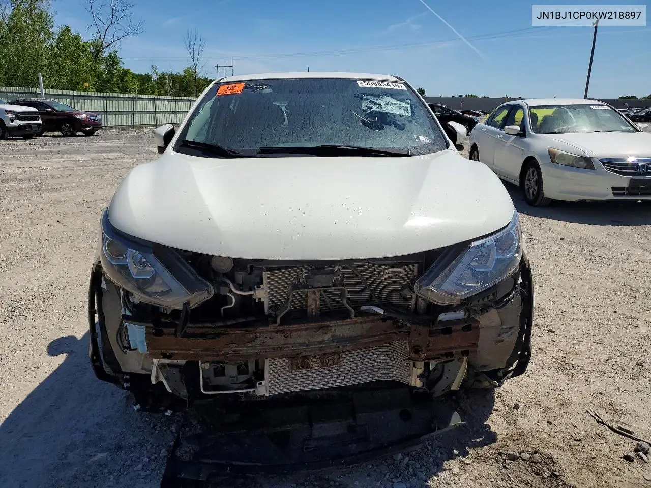 JN1BJ1CP0KW218897 2019 Nissan Rogue Sport S