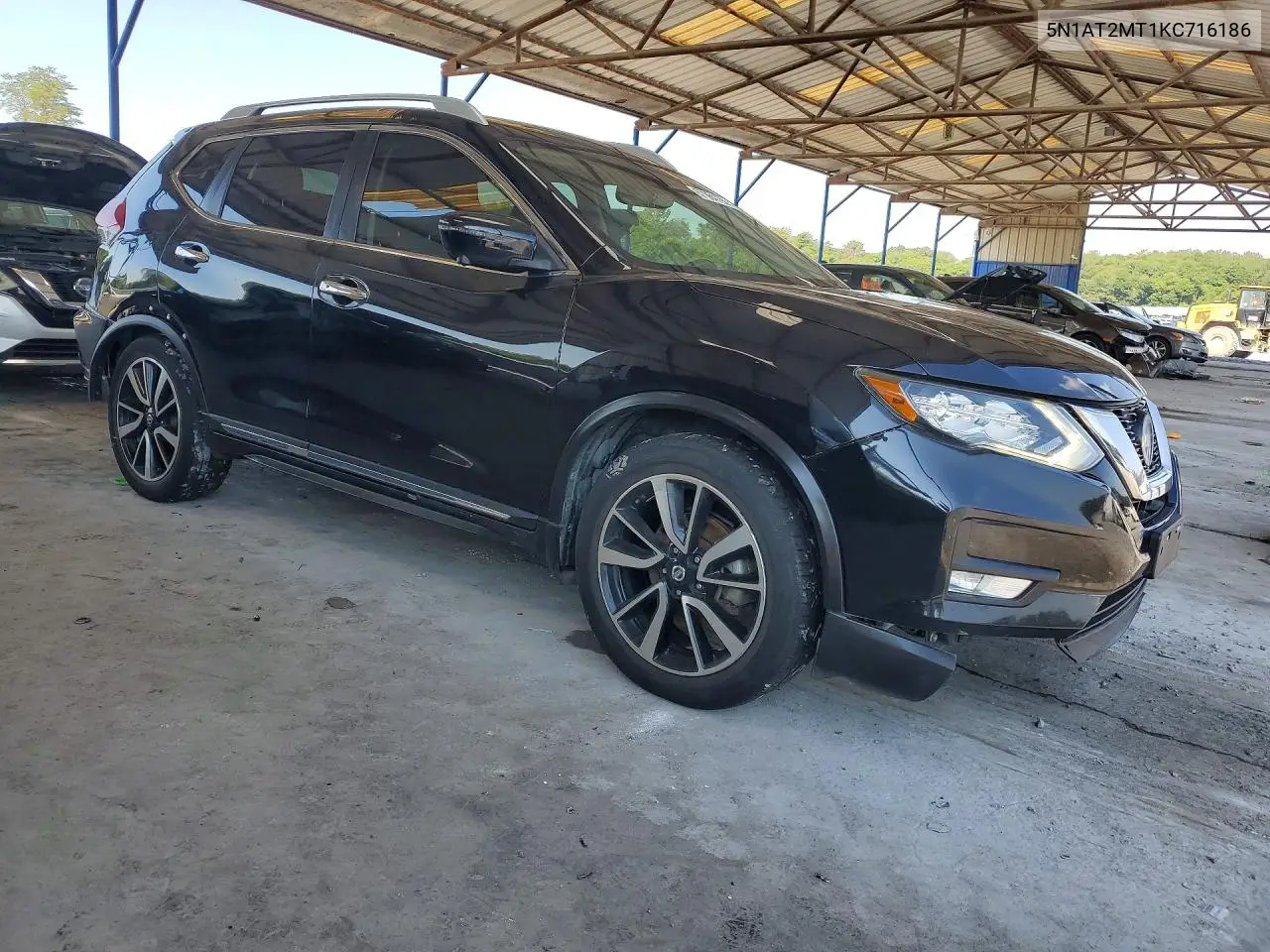 5N1AT2MT1KC716186 2019 Nissan Rogue Sl