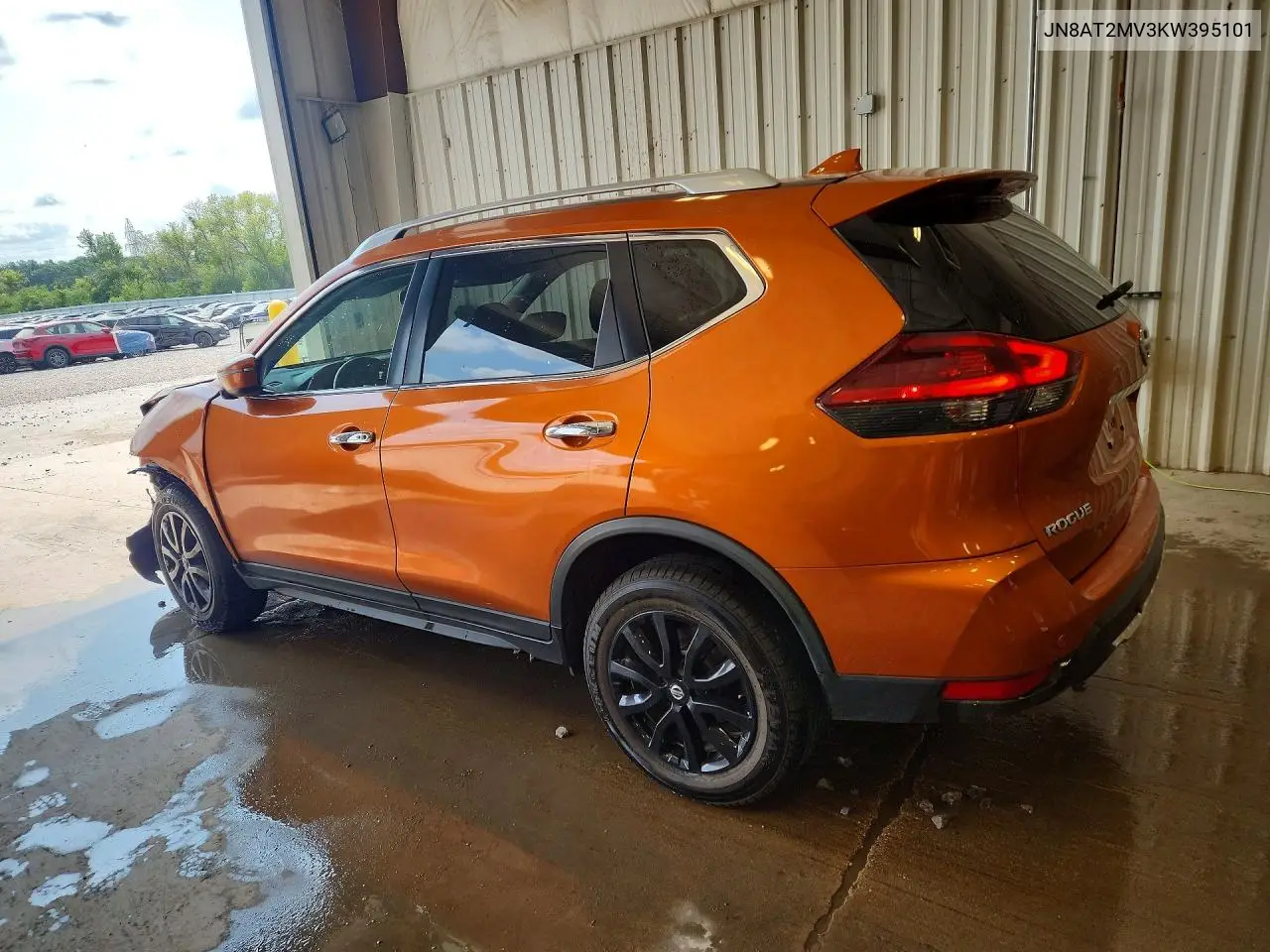 2019 Nissan Rogue Sv VIN: JN8AT2MV3KW395101 Lot: 61025106