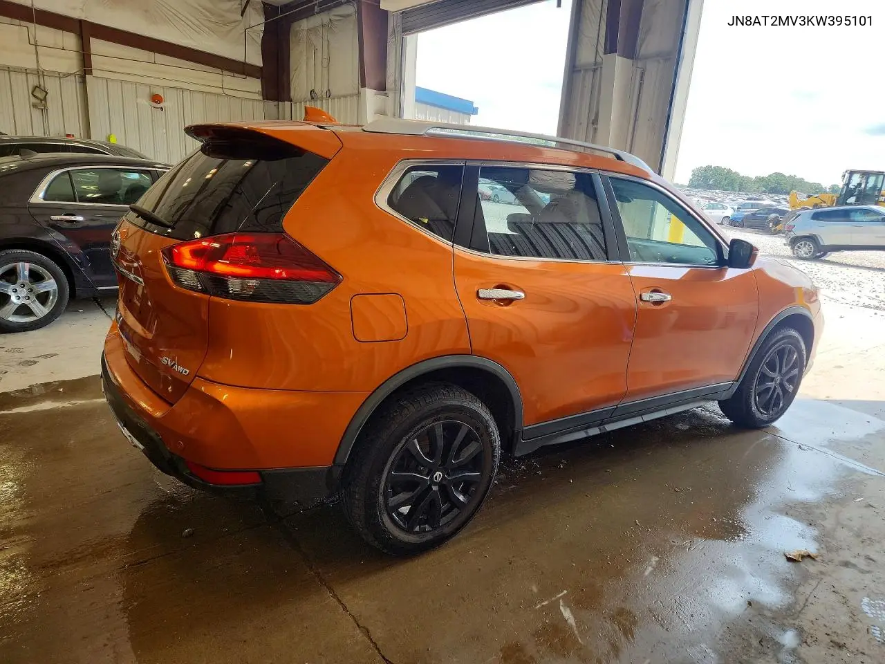 2019 Nissan Rogue Sv VIN: JN8AT2MV3KW395101 Lot: 61025106