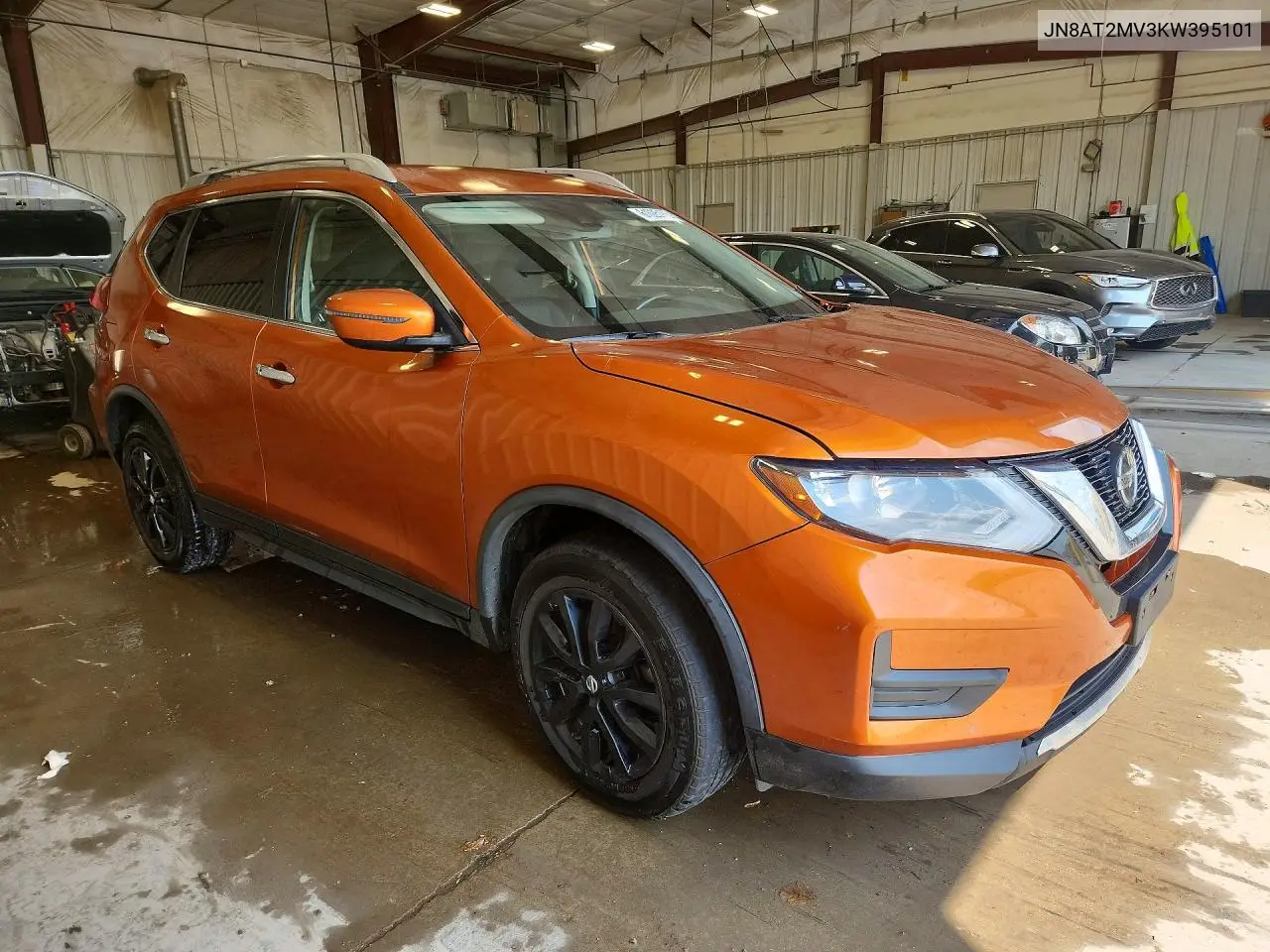 2019 Nissan Rogue Sv VIN: JN8AT2MV3KW395101 Lot: 61025106