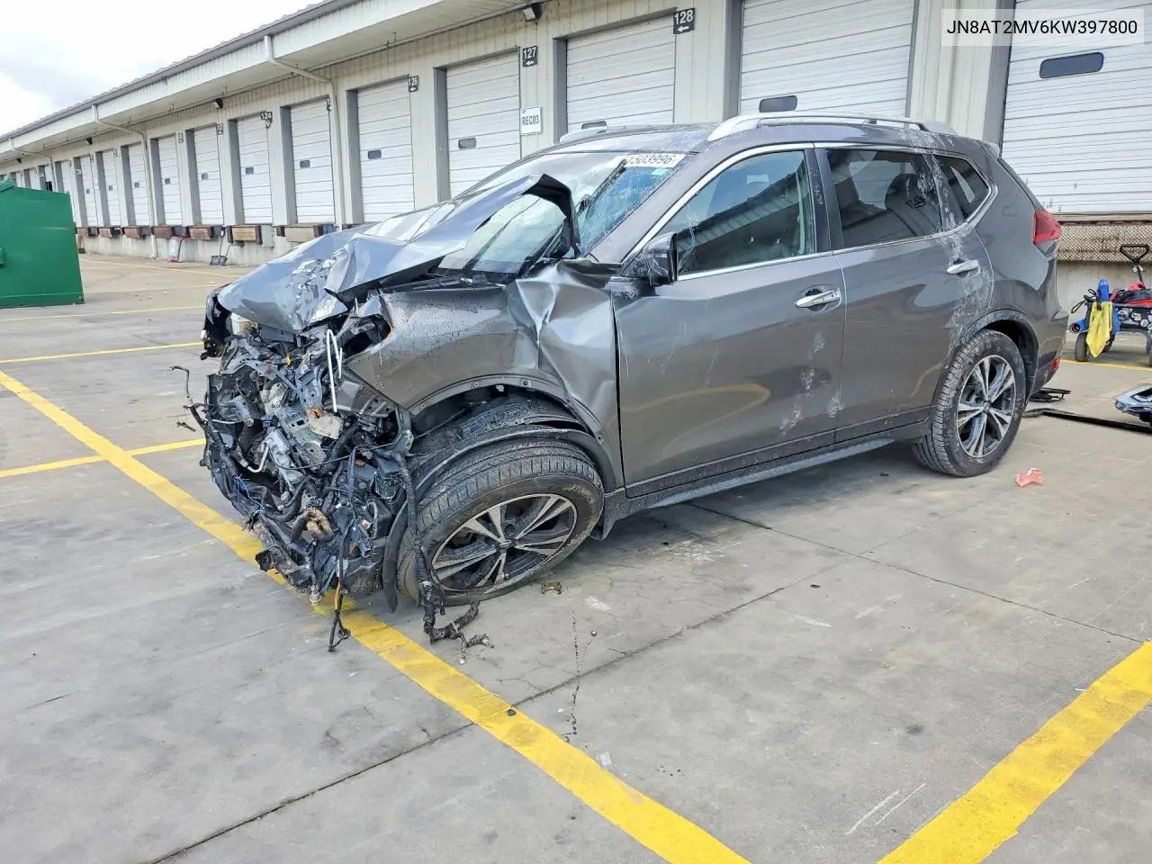 2019 Nissan Rogue Sv VIN: JN8AT2MV6KW397800 Lot: 61503996
