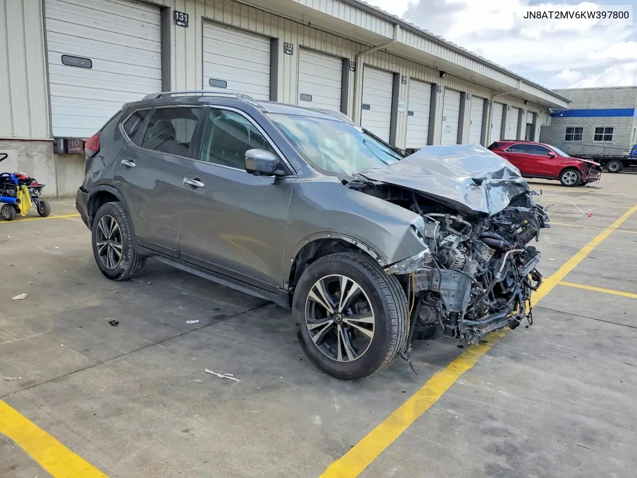2019 Nissan Rogue Sv VIN: JN8AT2MV6KW397800 Lot: 61503996