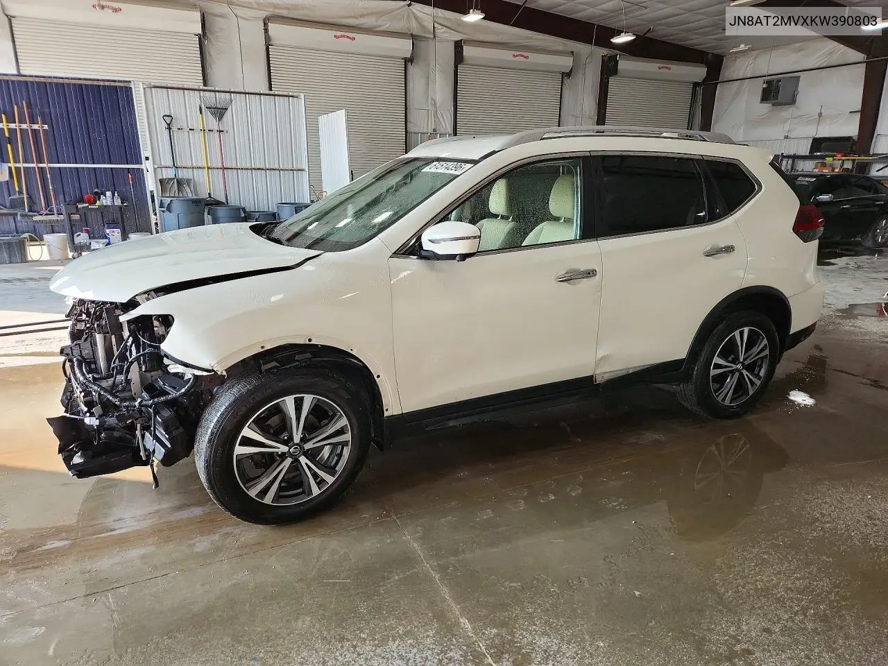 2019 Nissan Rogue Sv VIN: JN8AT2MVXKW390803 Lot: 61514396