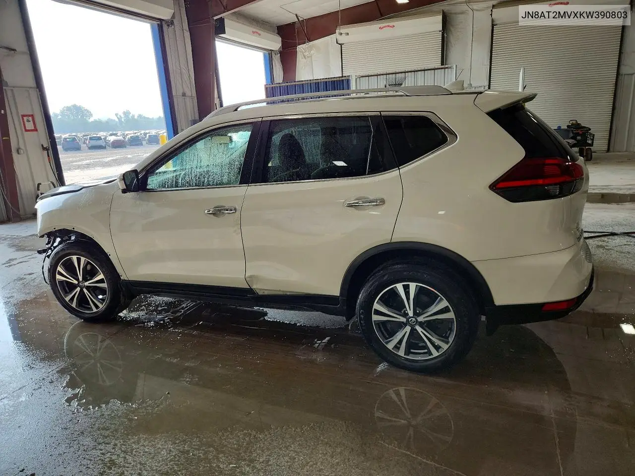 2019 Nissan Rogue Sv VIN: JN8AT2MVXKW390803 Lot: 61514396