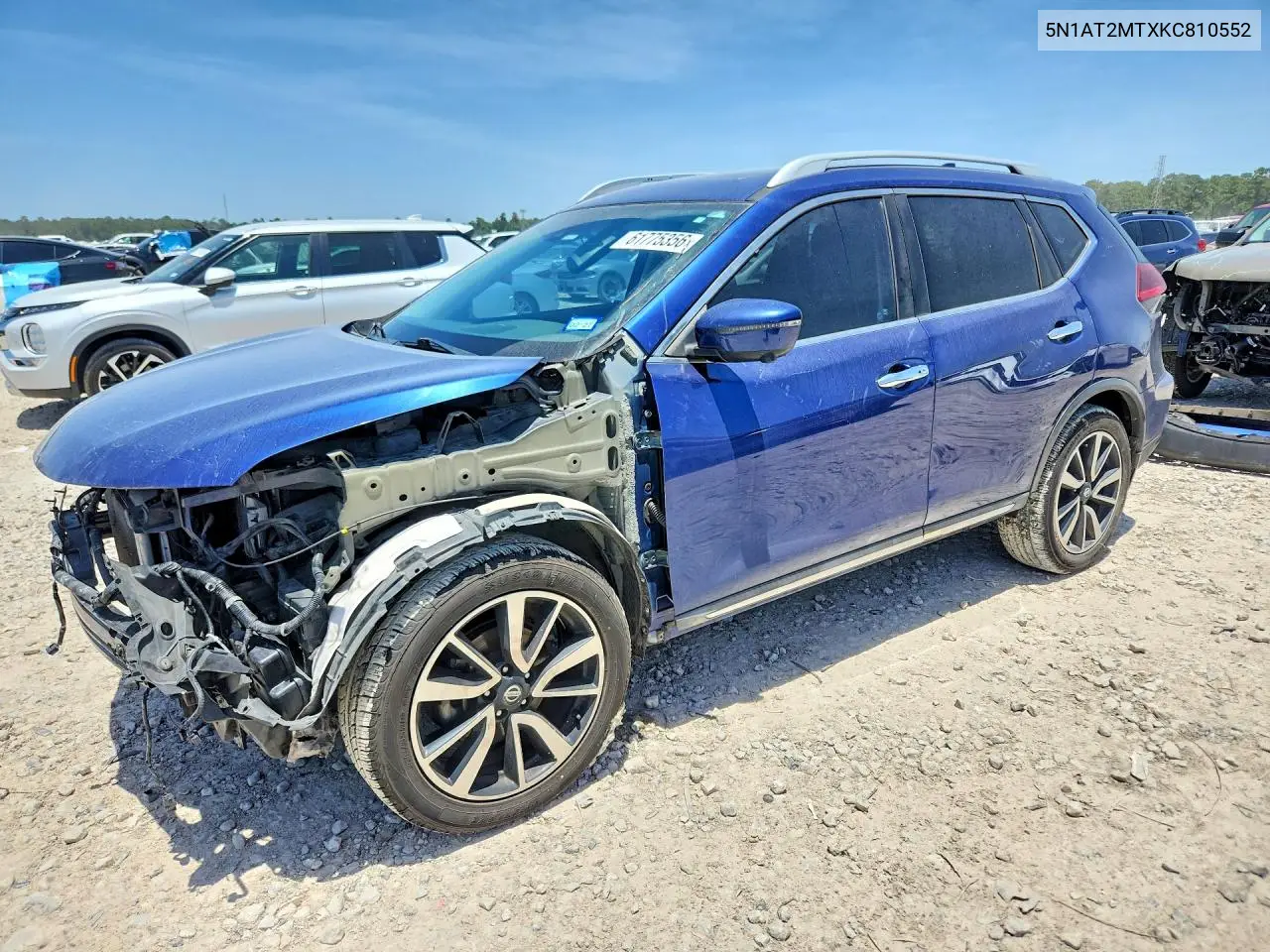 5N1AT2MTXKC810552 2019 Nissan Rogue Sl