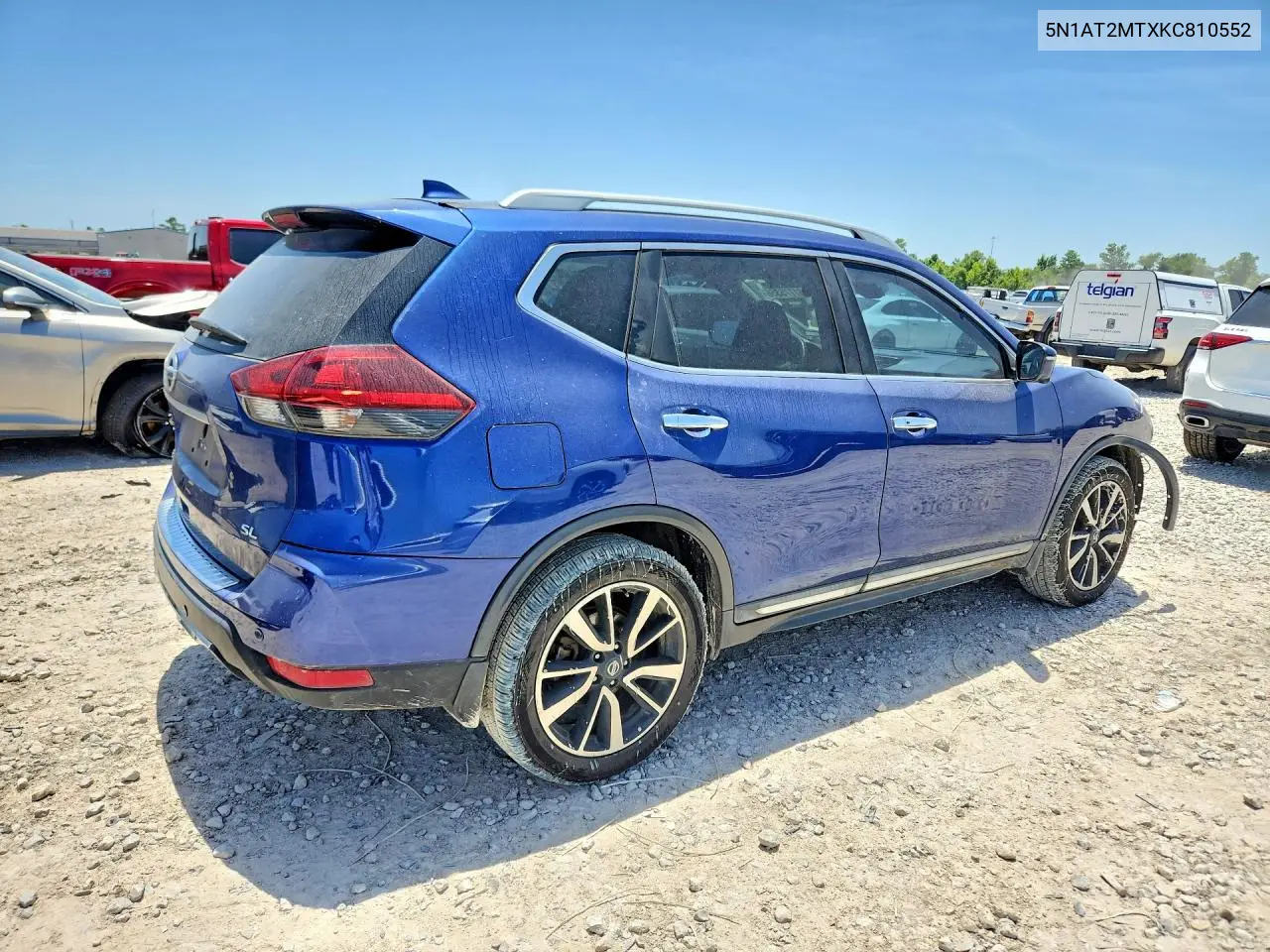 5N1AT2MTXKC810552 2019 Nissan Rogue Sl
