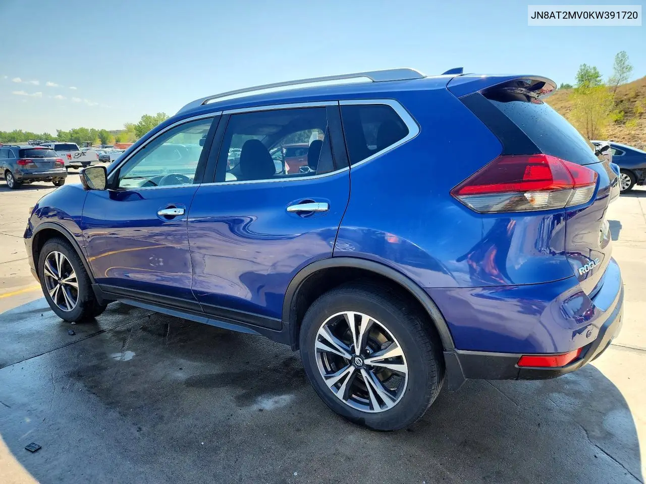 2019 Nissan Rogue Sv VIN: JN8AT2MV0KW391720 Lot: 61896286