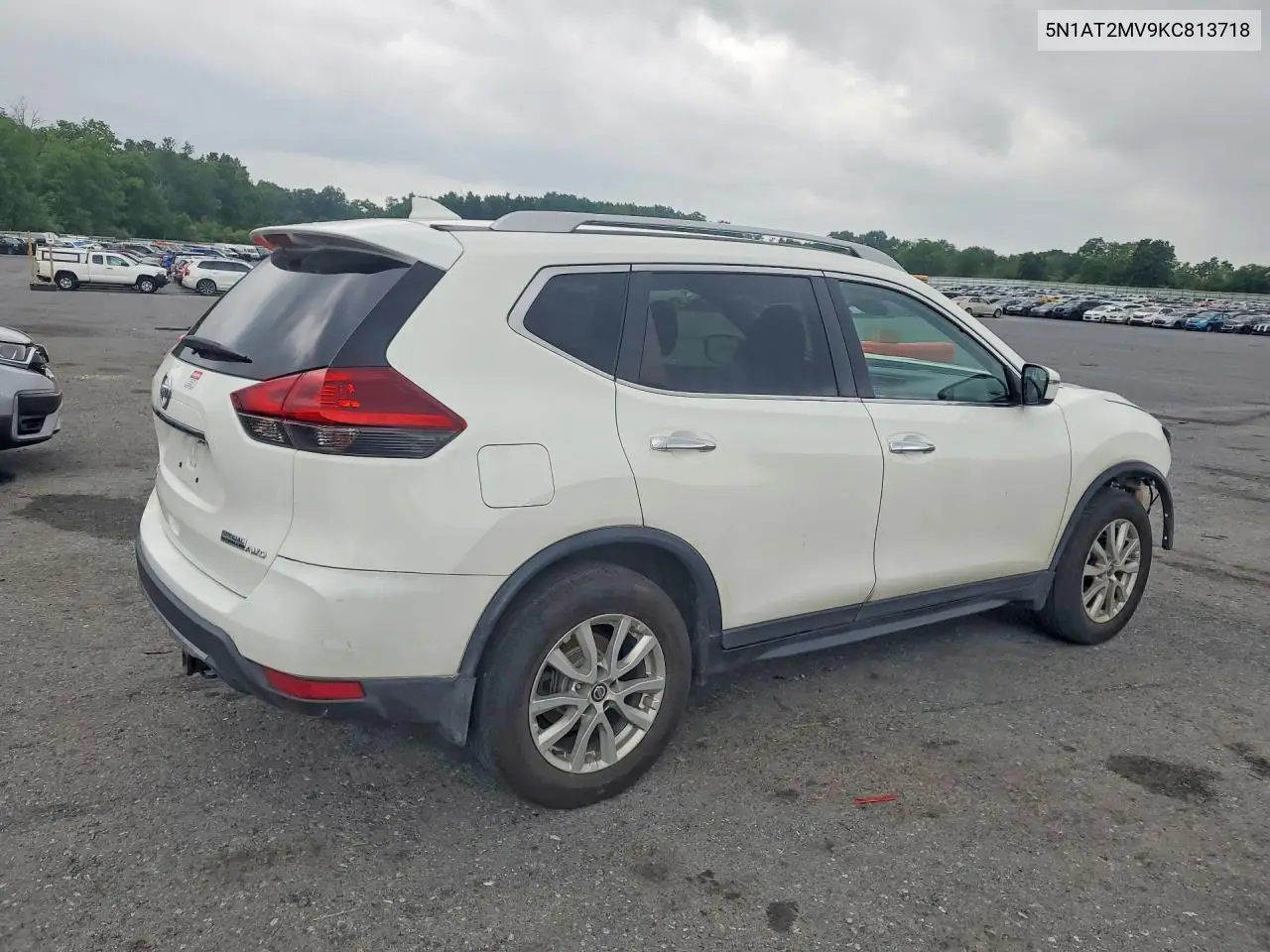 2019 Nissan Rogue S VIN: 5N1AT2MV9KC813718 Lot: 62028326