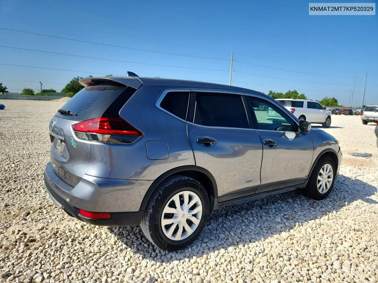 2019 Nissan Rogue S VIN: KNMAT2MT7KP520329 Lot: 62049226