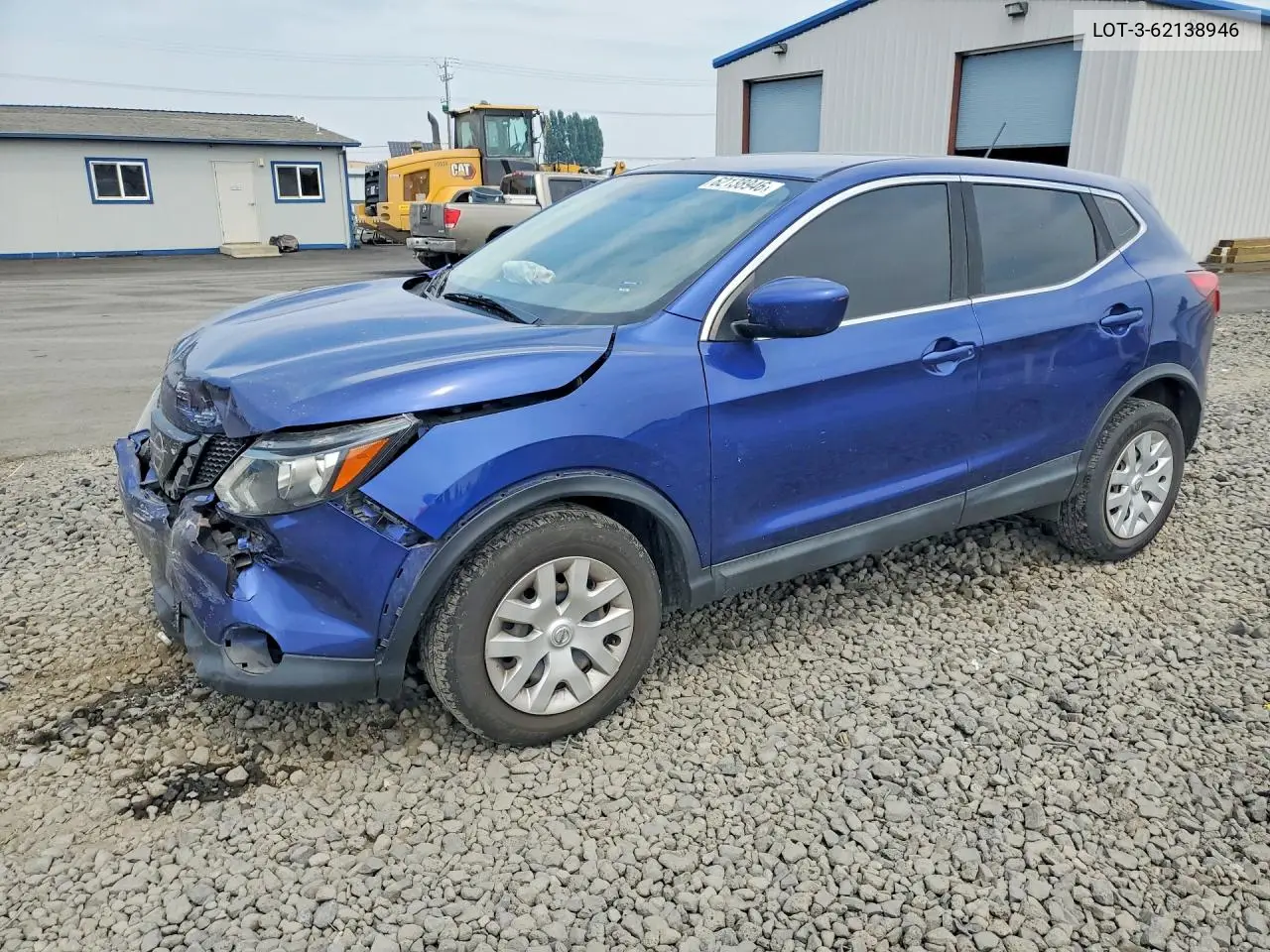 2019 Nissan Rogue Sport S Awd VIN: LOT-3-62138946 Lot: 62138946