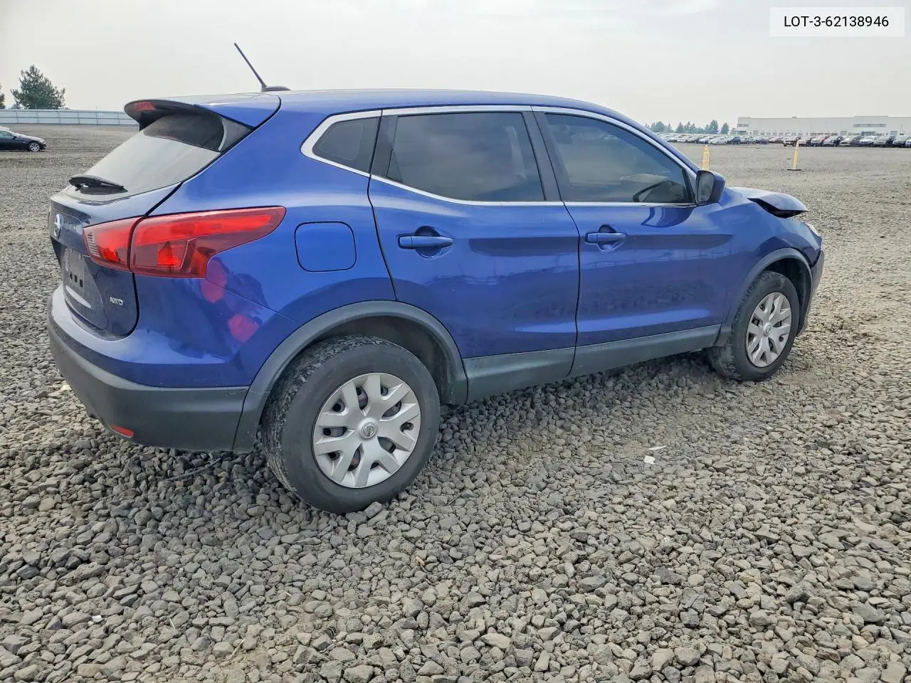 2019 Nissan Rogue Sport S Awd VIN: LOT-3-62138946 Lot: 62138946