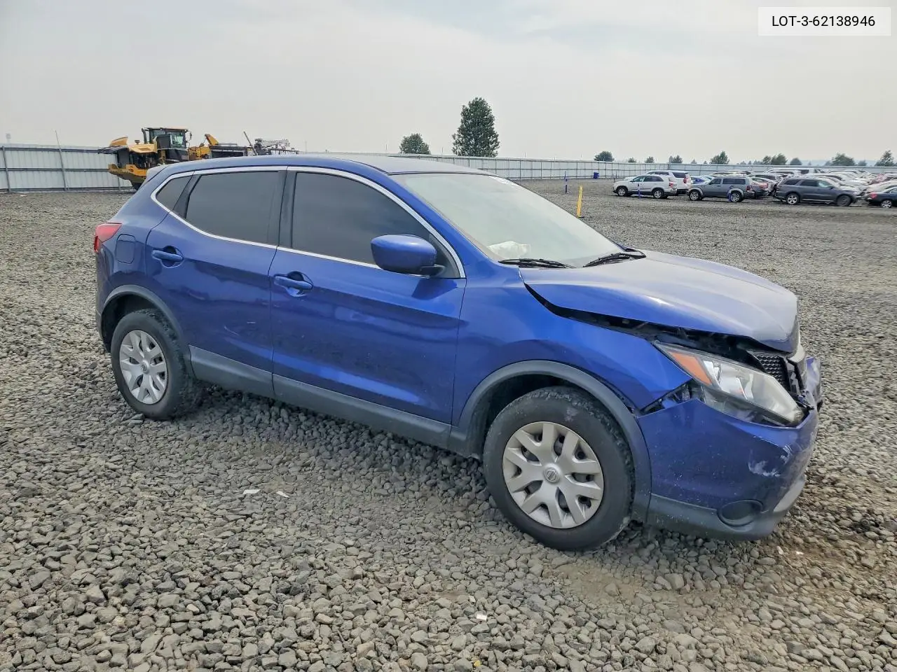 2019 Nissan Rogue Sport S Awd VIN: LOT-3-62138946 Lot: 62138946