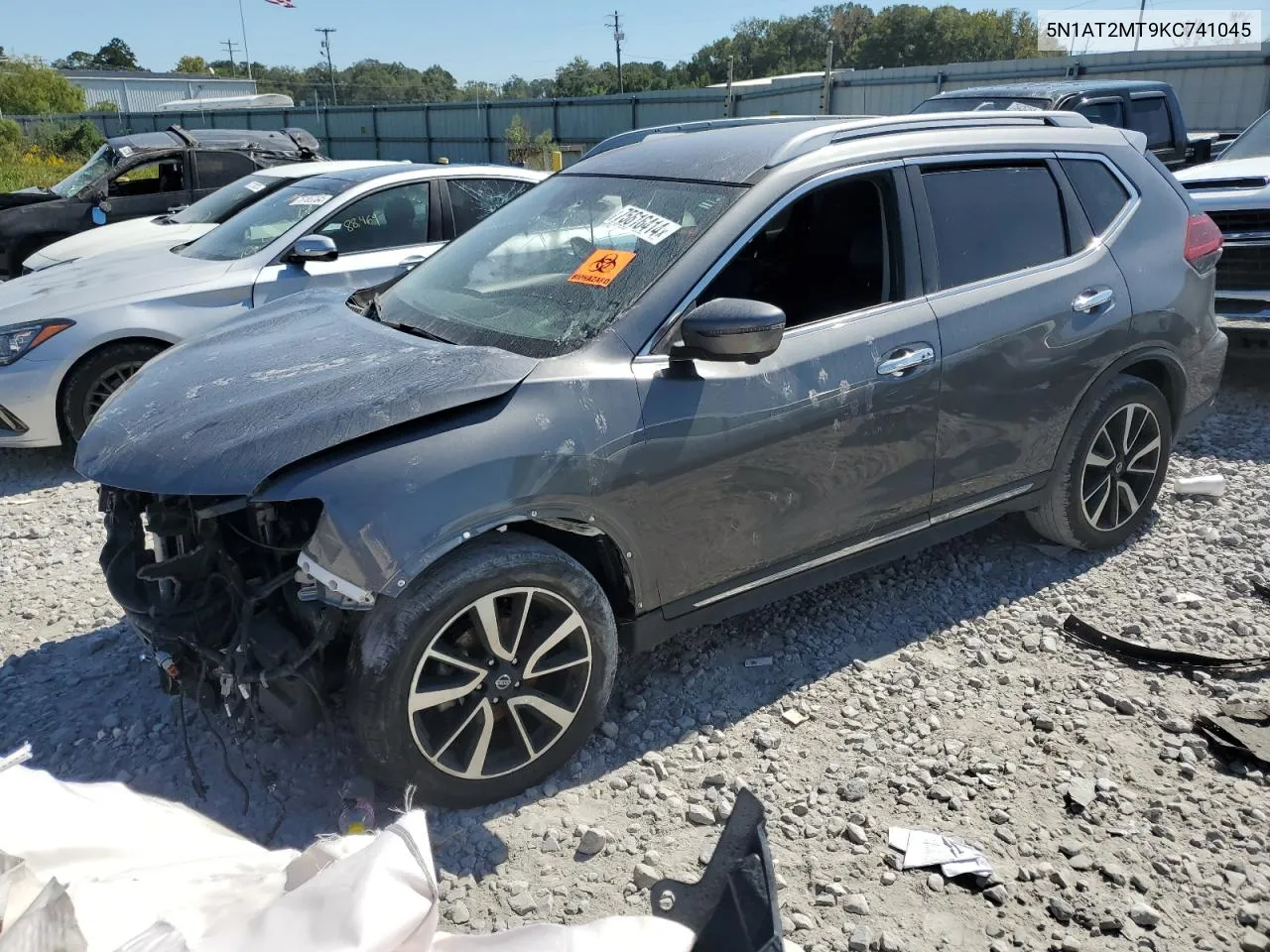 5N1AT2MT9KC741045 2019 Nissan Rogue S