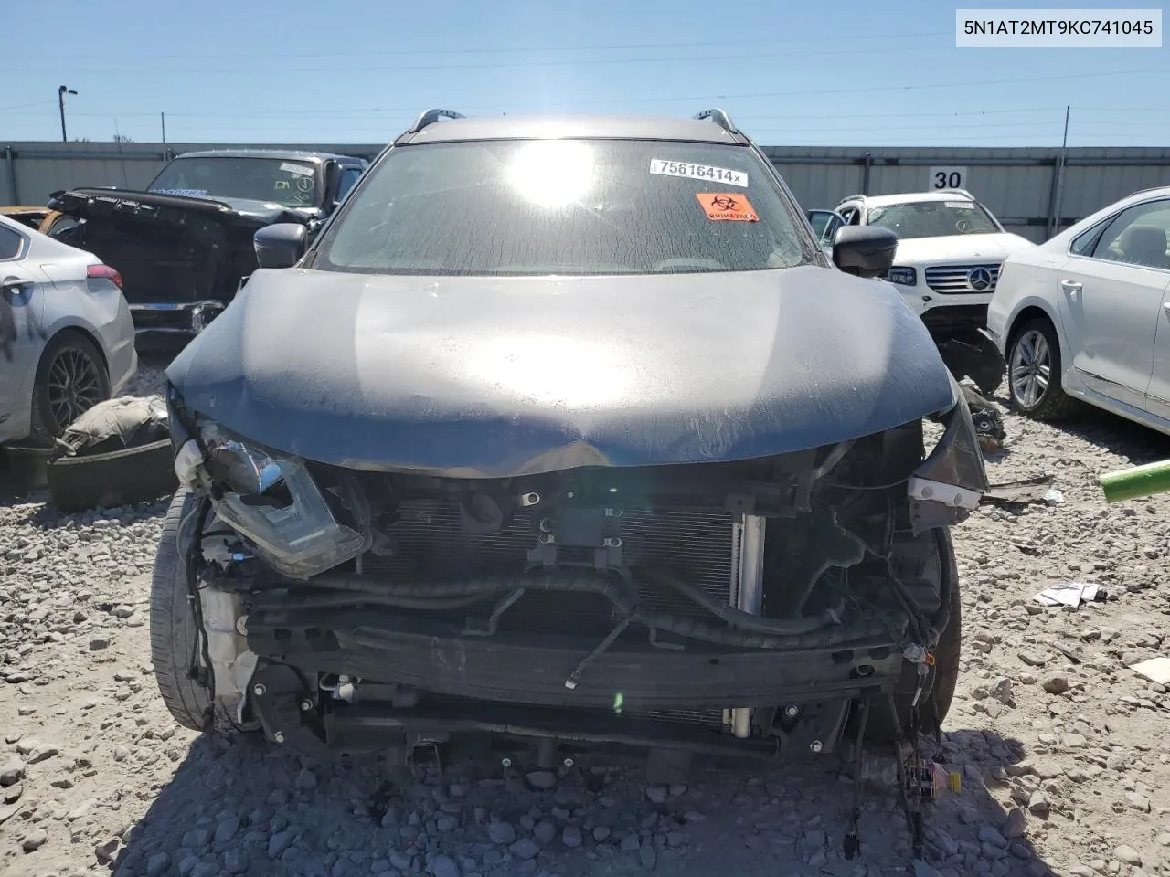 5N1AT2MT9KC741045 2019 Nissan Rogue S