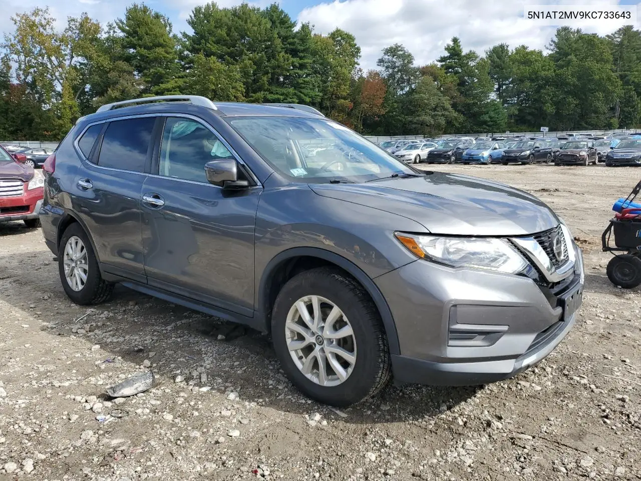 5N1AT2MV9KC733643 2019 Nissan Rogue S