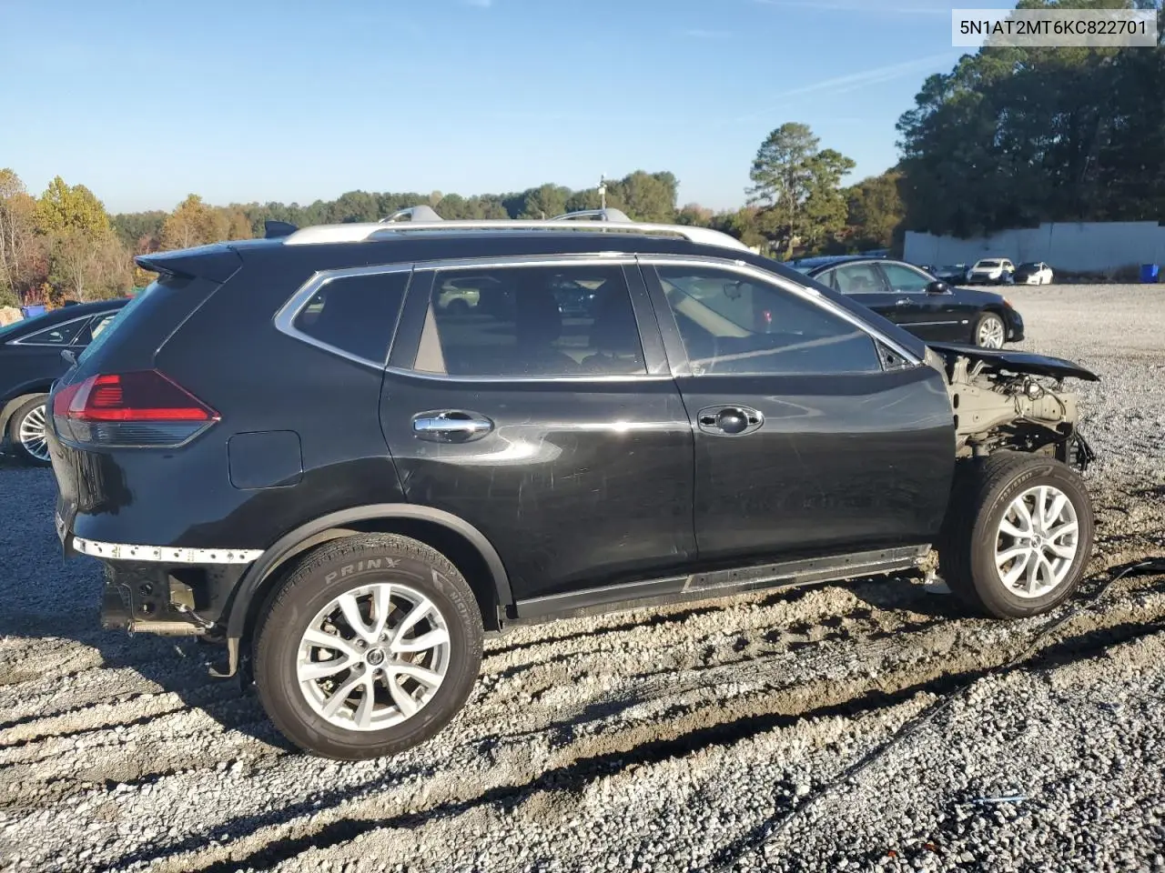 5N1AT2MT6KC822701 2019 Nissan Rogue S