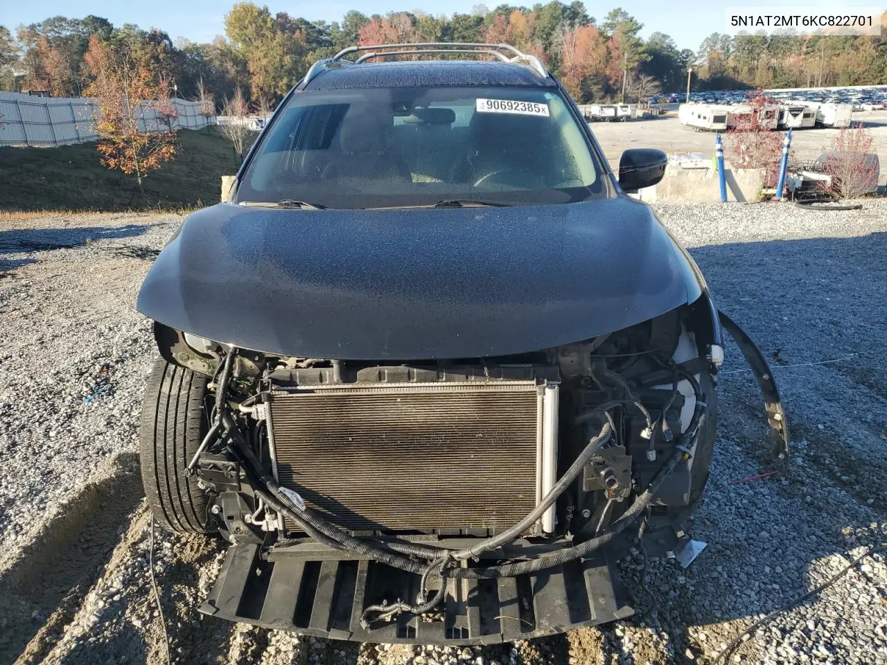 5N1AT2MT6KC822701 2019 Nissan Rogue S