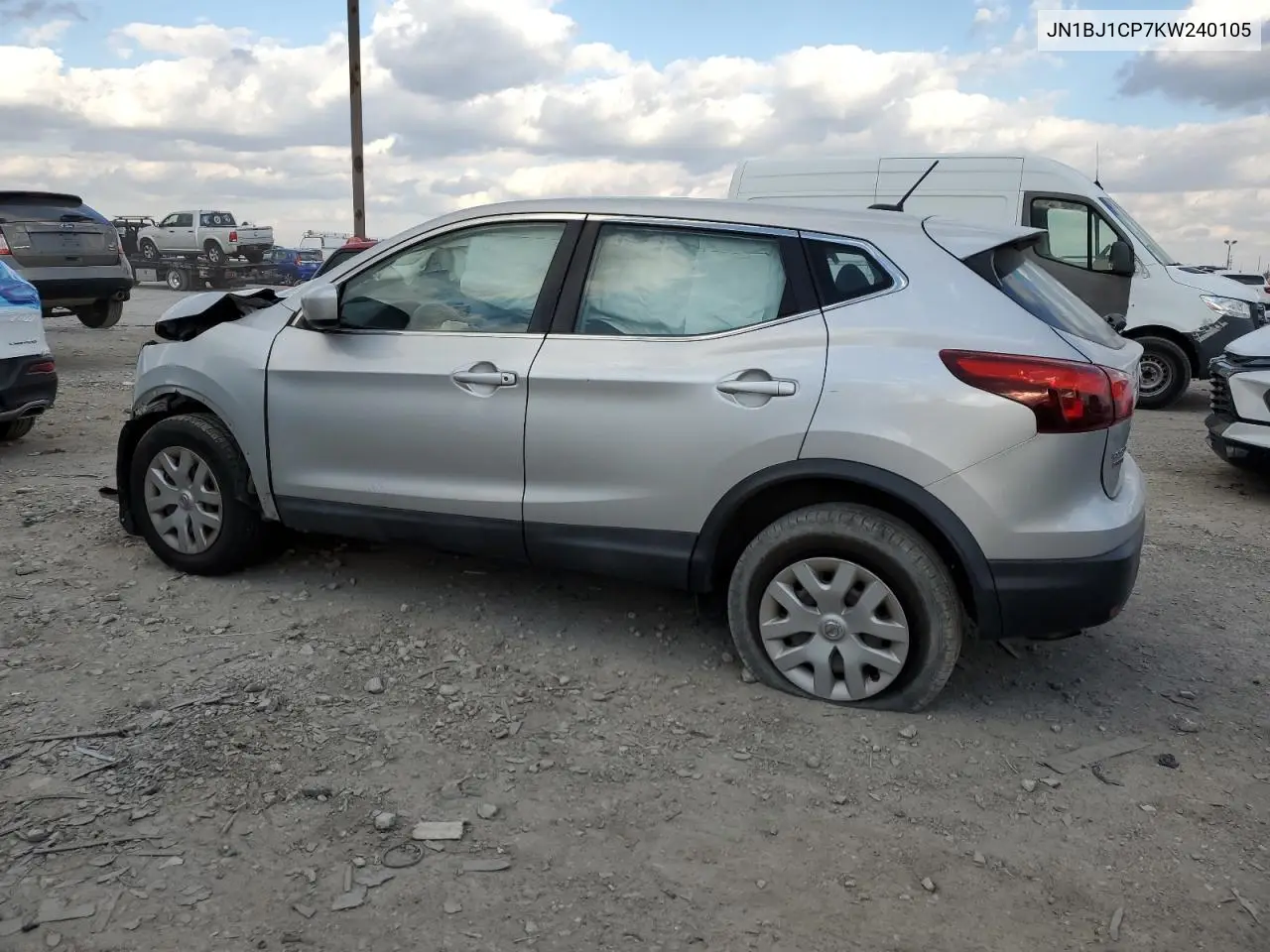 JN1BJ1CP7KW240105 2019 Nissan Rogue Sport S