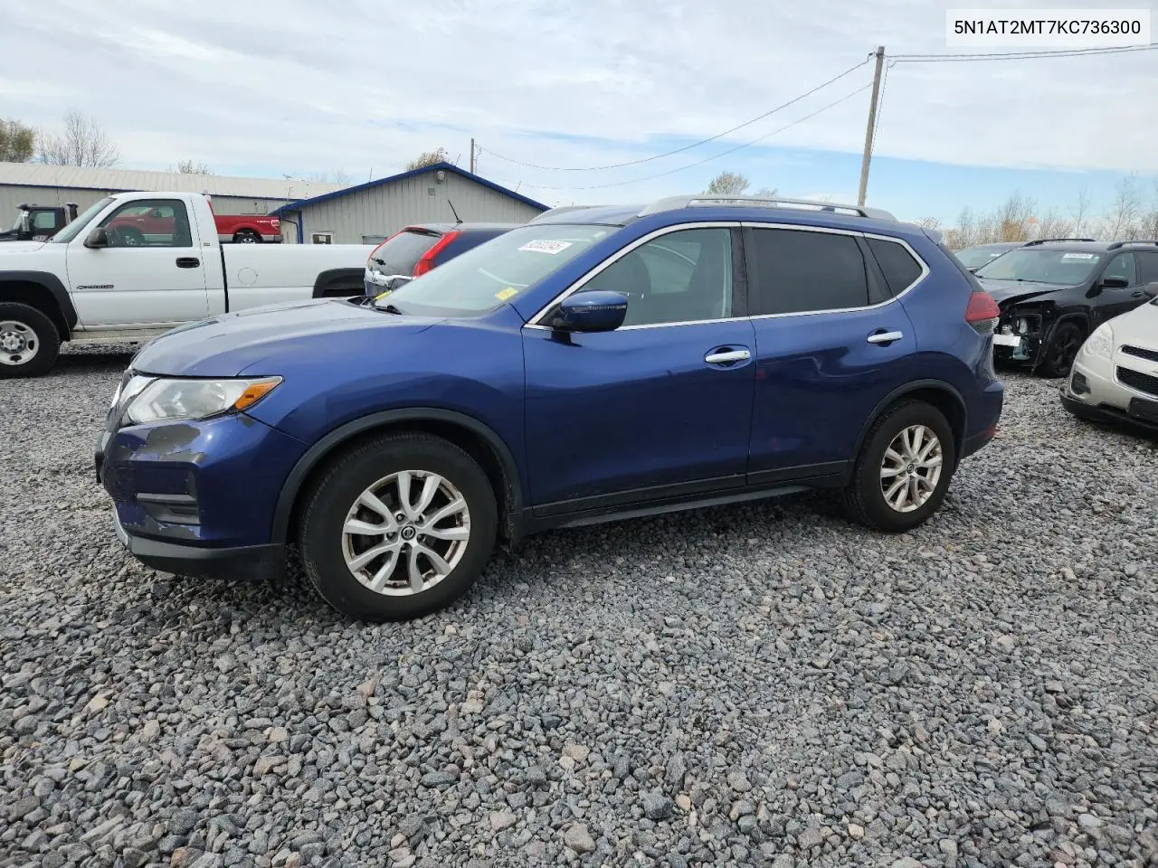 5N1AT2MT7KC736300 2019 Nissan Rogue S