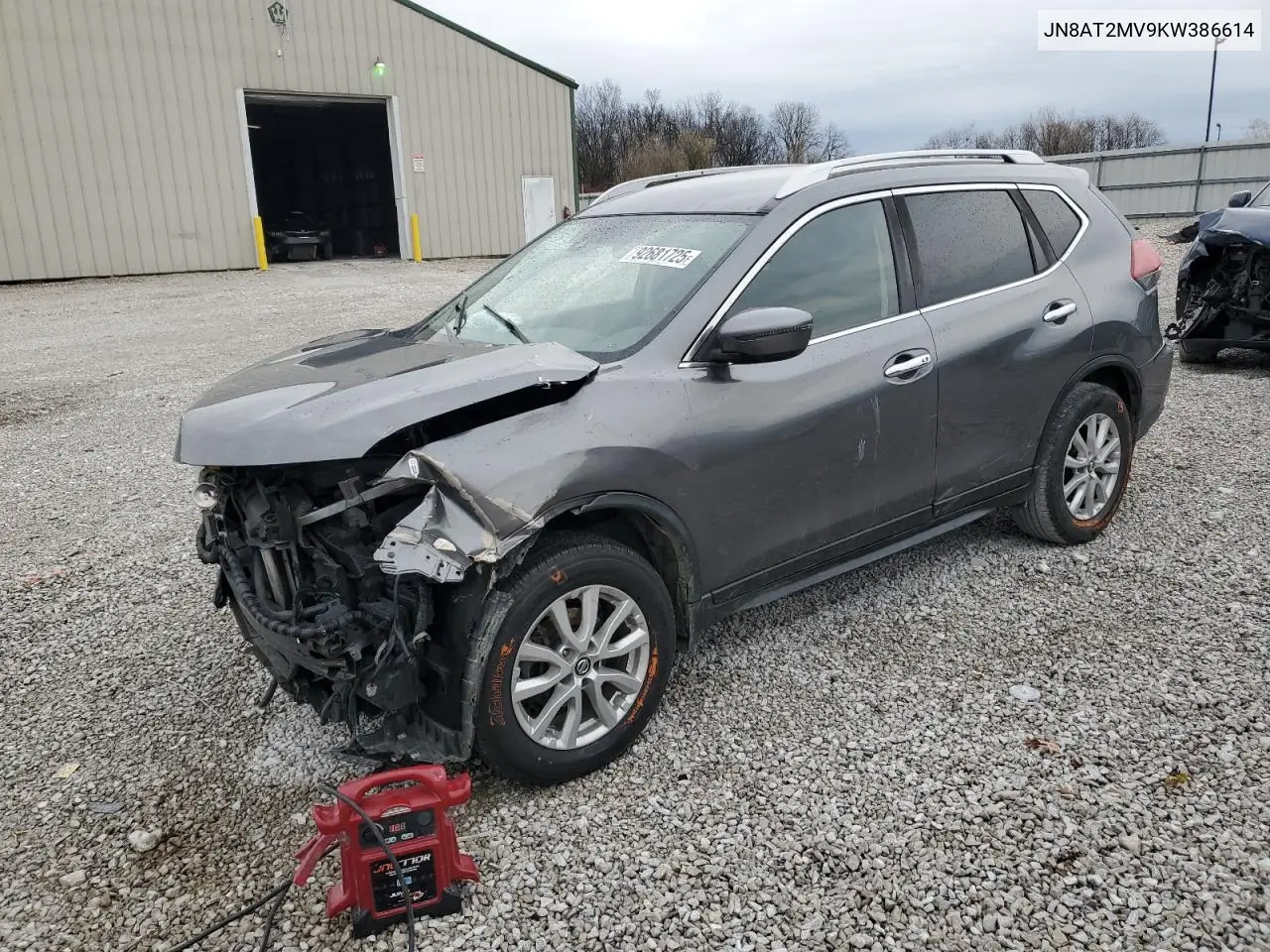 JN8AT2MV9KW386614 2019 Nissan Rogue S
