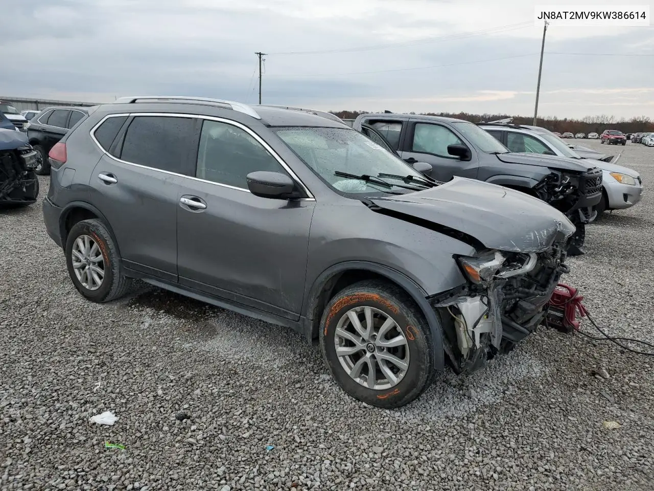 JN8AT2MV9KW386614 2019 Nissan Rogue S