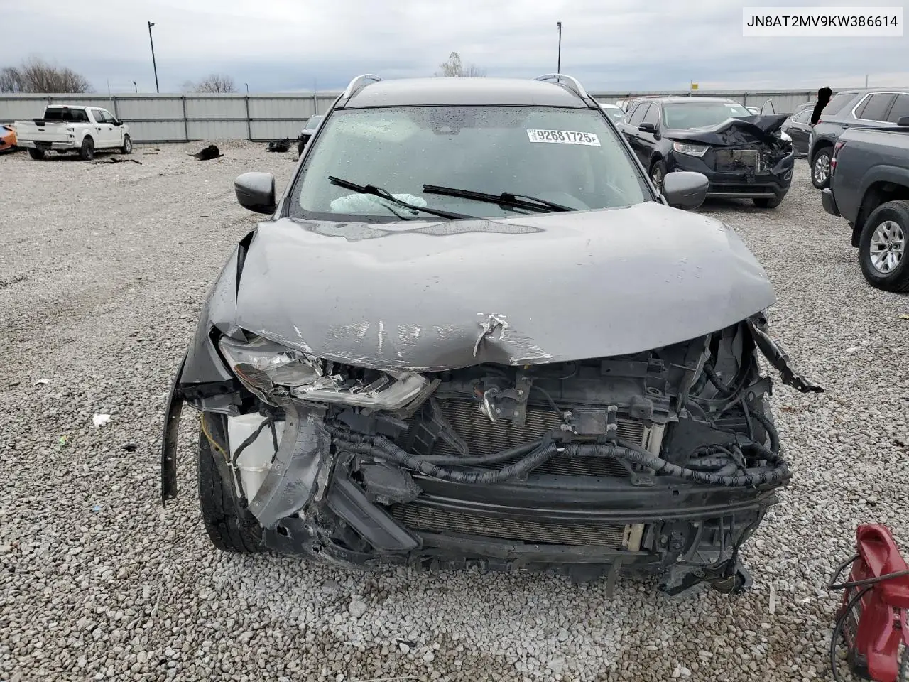 JN8AT2MV9KW386614 2019 Nissan Rogue S