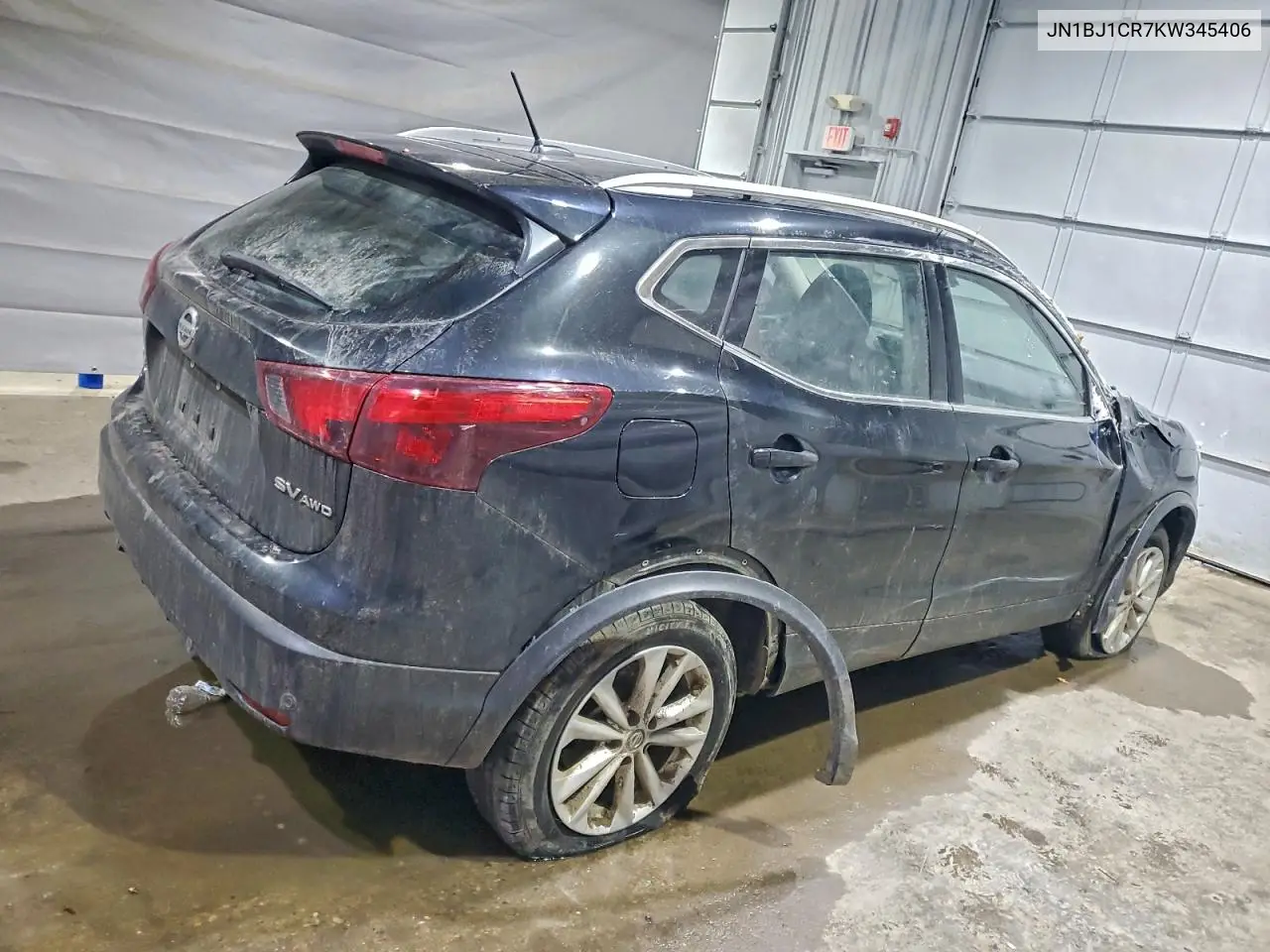JN1BJ1CR7KW345406 2019 Nissan Rogue Sport