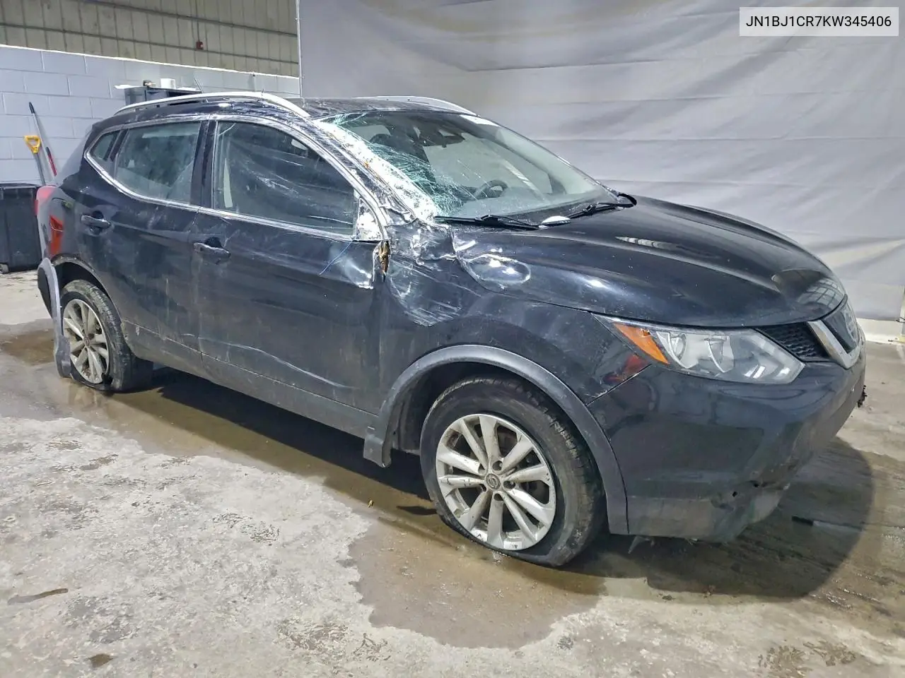 JN1BJ1CR7KW345406 2019 Nissan Rogue Sport