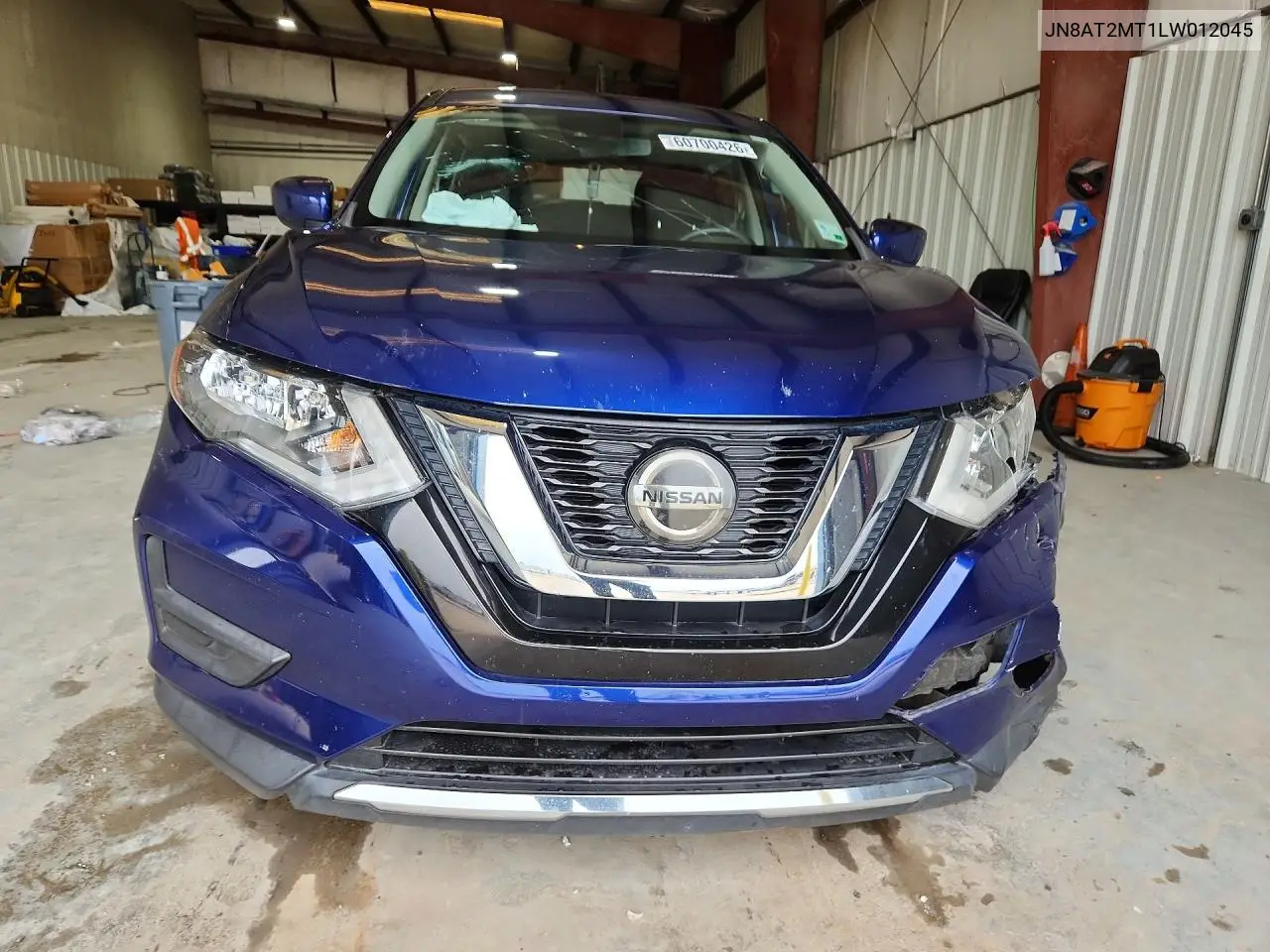2020 Nissan Rogue S VIN: JN8AT2MT1LW012045 Lot: 60700426