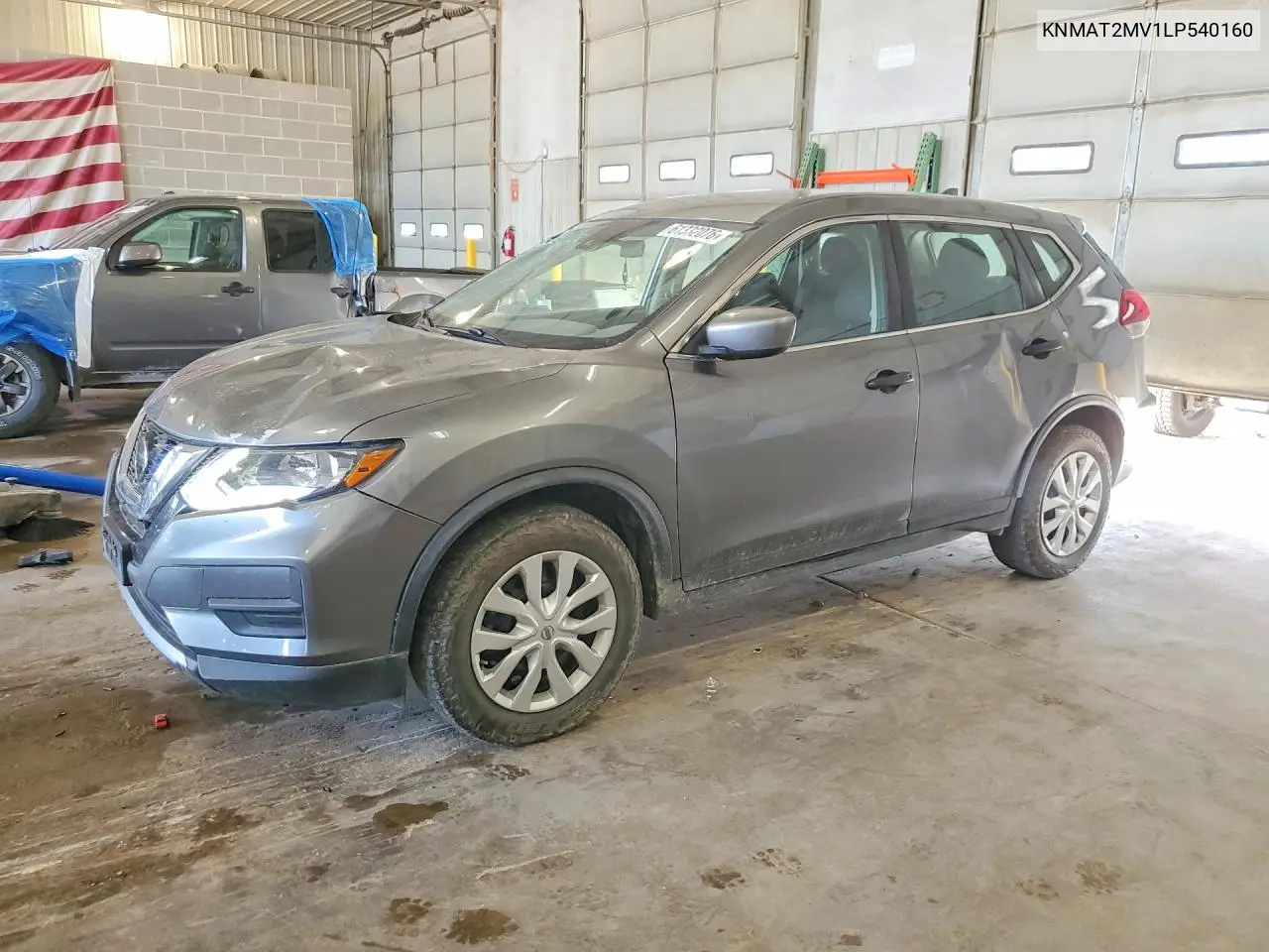 2020 Nissan Rogue S VIN: KNMAT2MV1LP540160 Lot: 61332076
