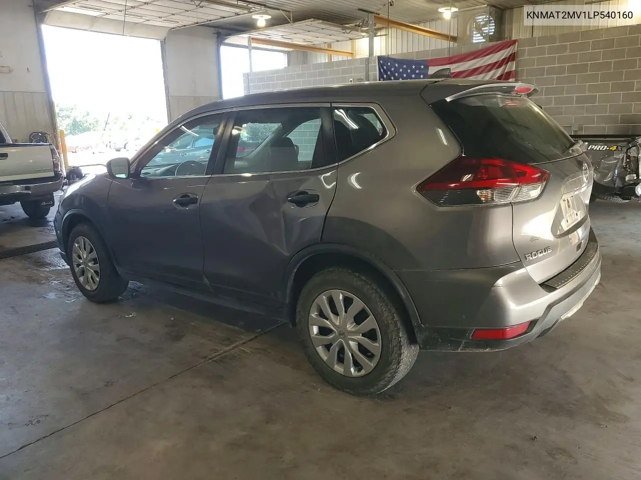 2020 Nissan Rogue S VIN: KNMAT2MV1LP540160 Lot: 61332076